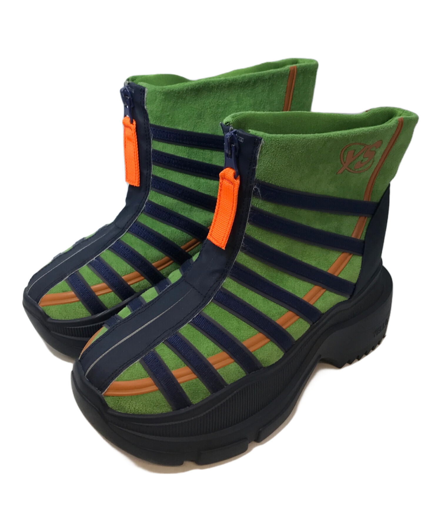 YELLO SHORT BOOTS水色 【完売品】 中古・古着通販】YELLO (イエロ) MELON POP SNEAKER SHORT BOOTS