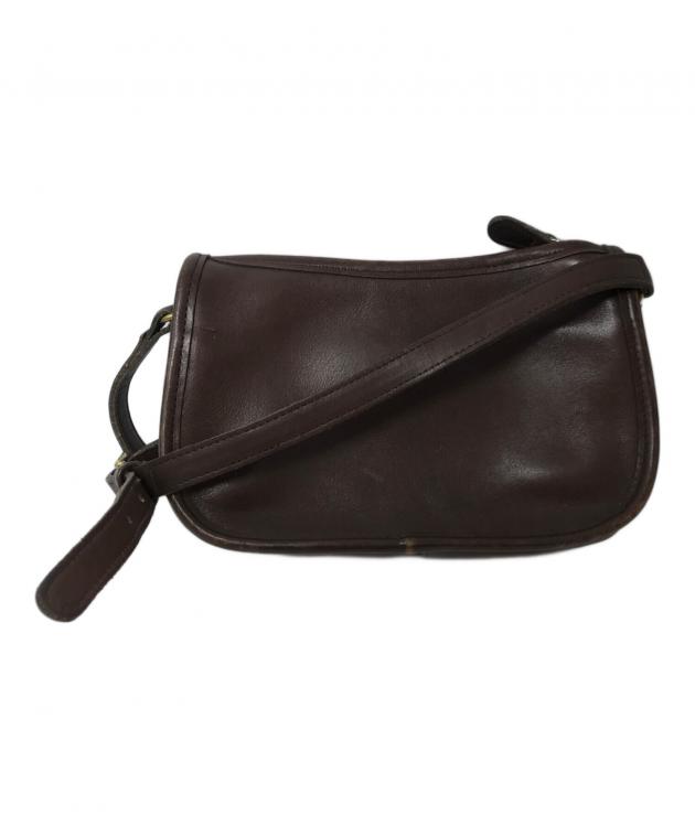 中古・古着通販】COACH (コーチ) ショルダーバッグ OLD COACH ブラウン