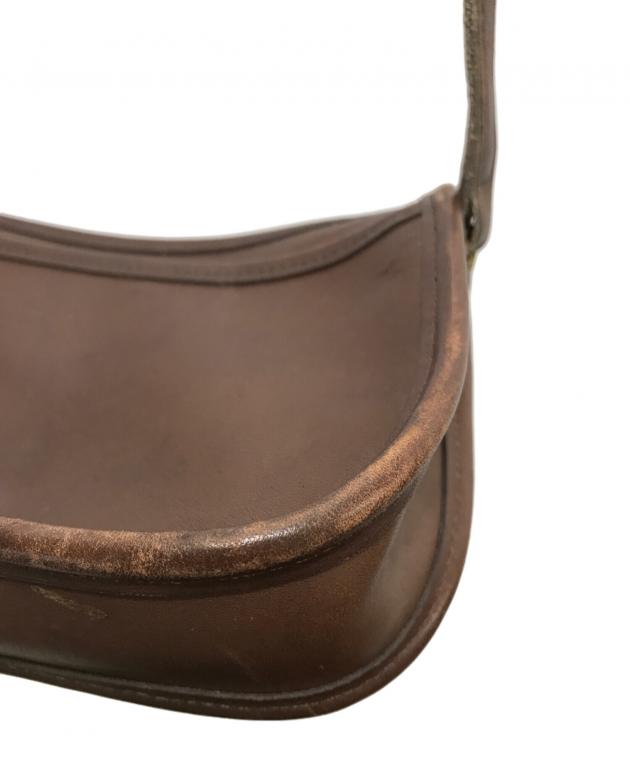中古・古着通販】COACH (コーチ) ショルダーバッグ OLD COACH ブラウン