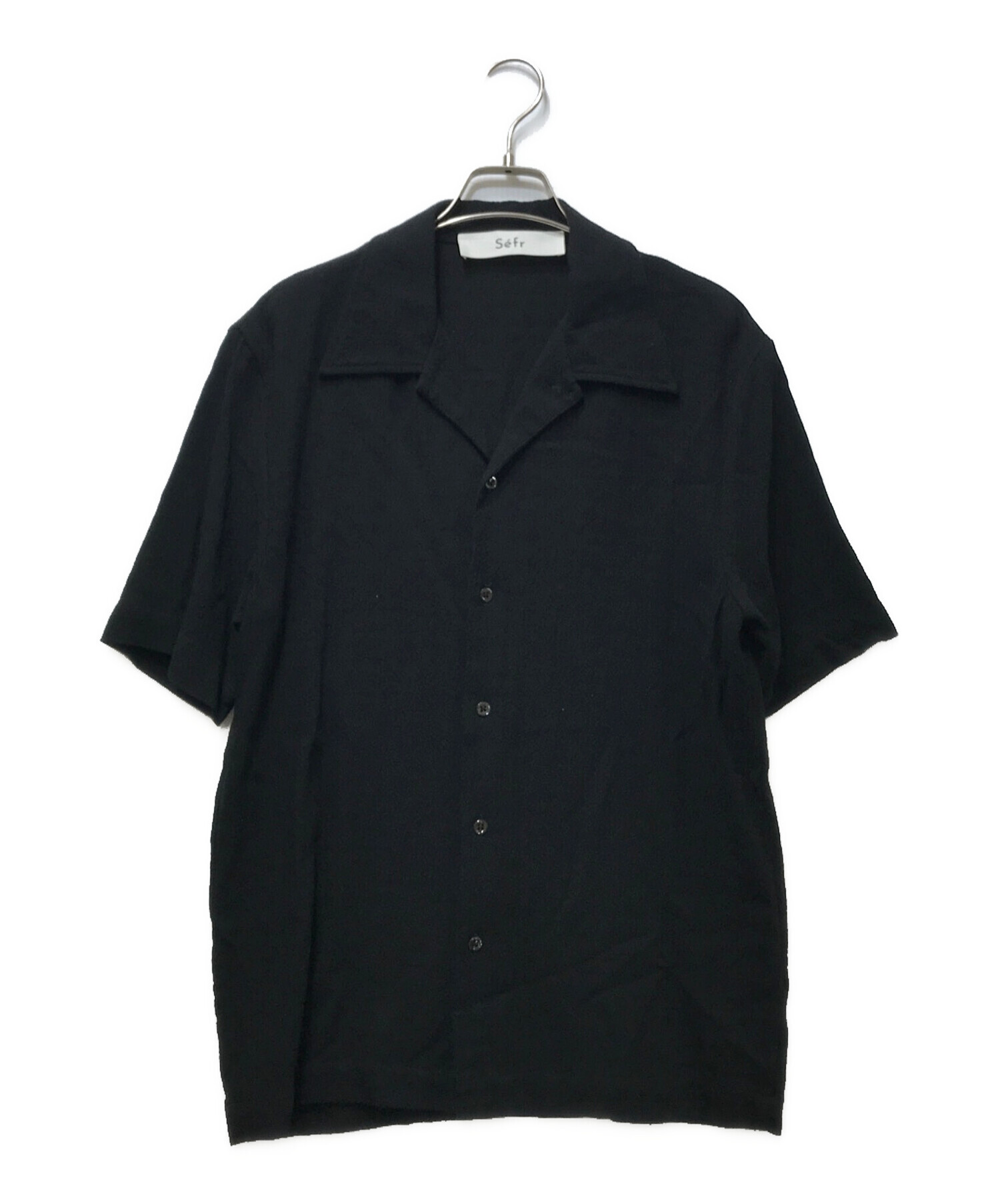 Sefr セファー　SUNEHAM SHIRT 中古・古着通販】Sefr (セファ) Suneham Shirt ブラック サイズ:M