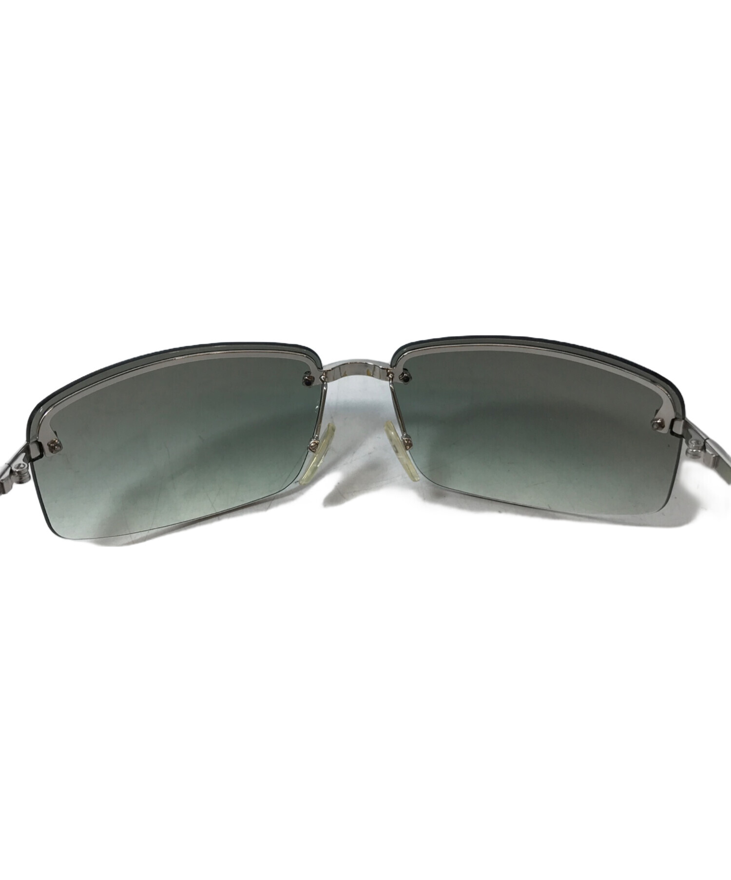 中古・古着通販】GUCCI (グッチ) サングラス シルバー サイズ:61□15