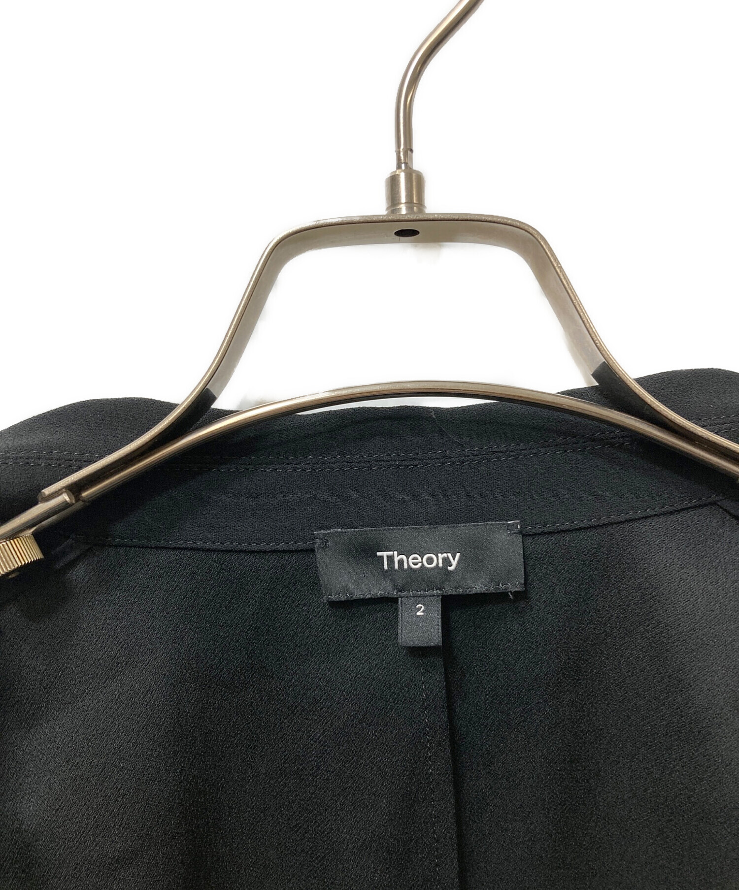 中古・古着通販】theory (セオリー) テーラードジャケット ブラック