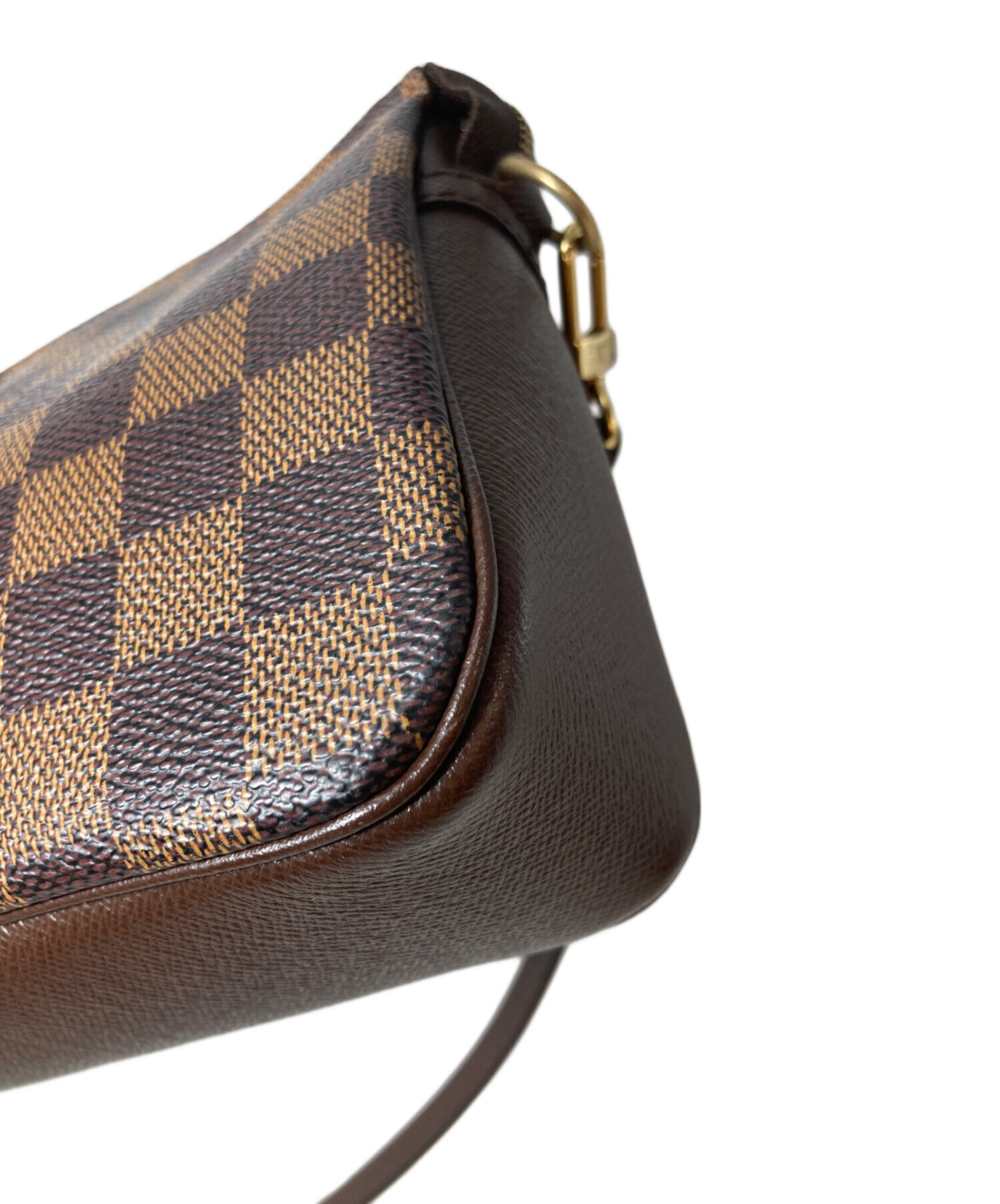 LOUIS VUITTONトゥルースメイクアップ ダミエアクセサリーポーチ 中古・古着通販】LOUIS VUITTON (ルイ ヴィトン) ダミエ トゥルース