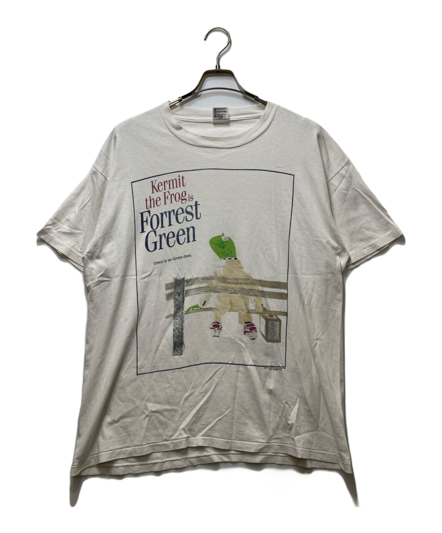 90s USA製 Kermit the Frog カーミットTシャツanvil 中古・古着通販】anvil (アンヴィル) 90's Kermit the Frog is Forrest