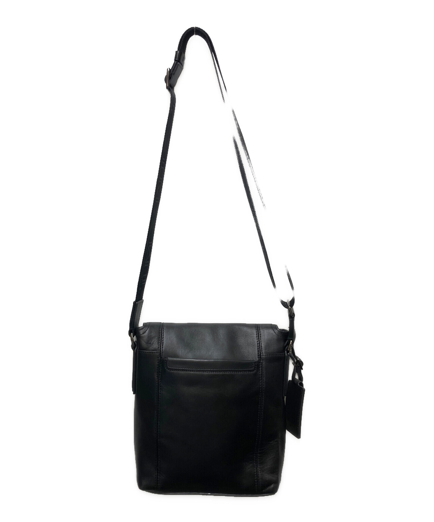 中古・古着通販】TUMI (トゥミ) レザークロスボディショルダーバッグ