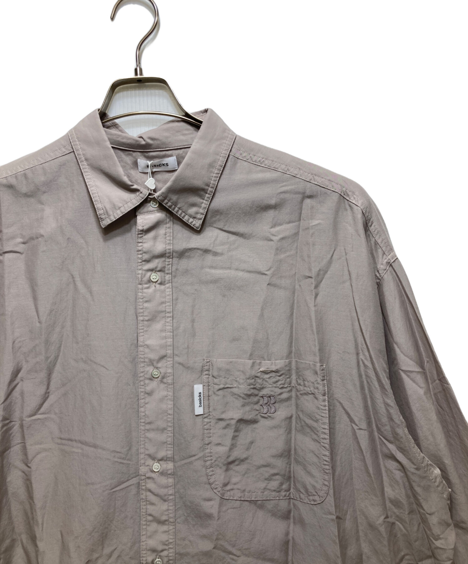 中古・古着通販】BASICKS (ベイシックス) Boyfriend Girlfriend shirt