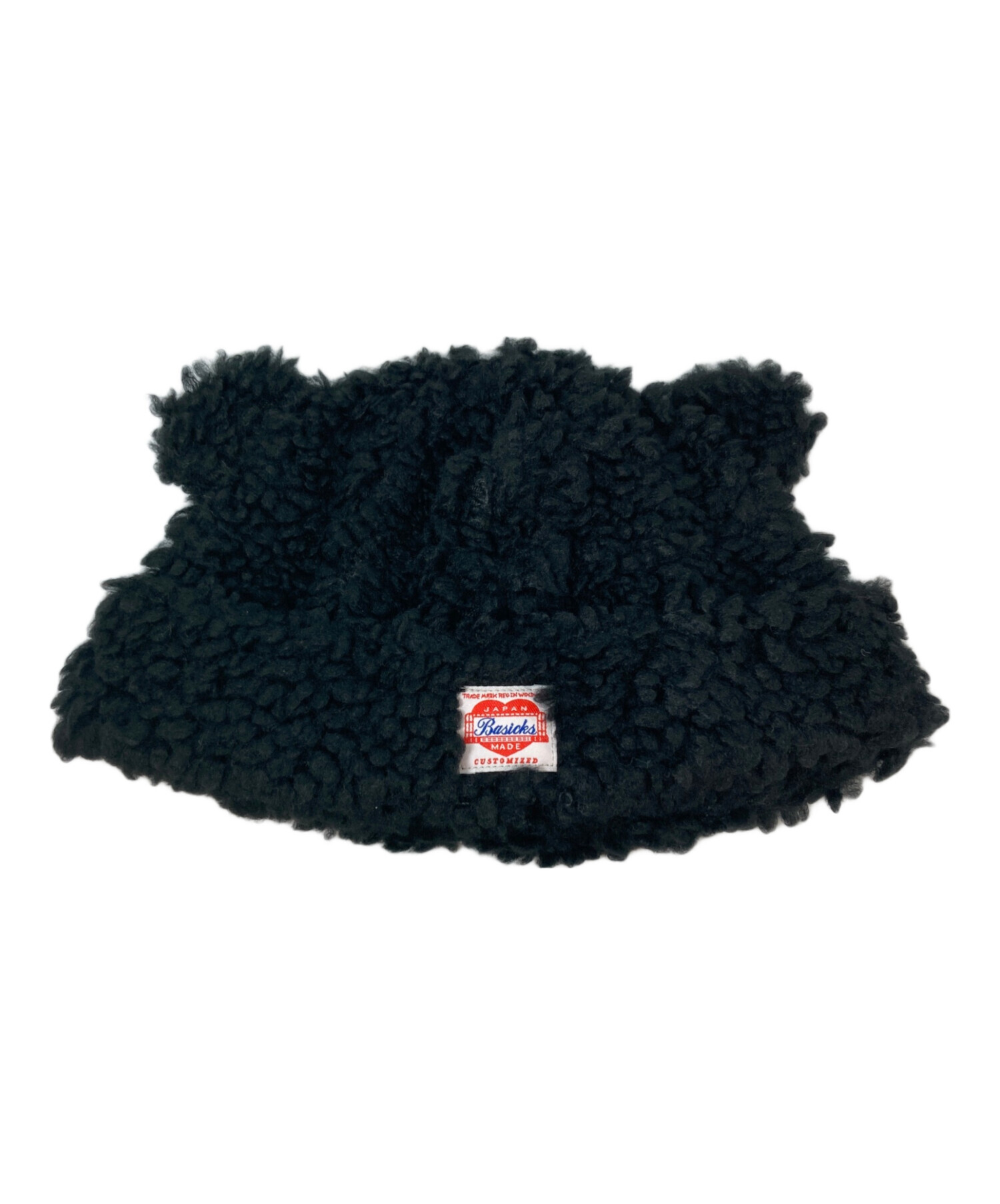 中古・古着通販】BAISICKS (ベイシックス) Bear Beanie ブラック