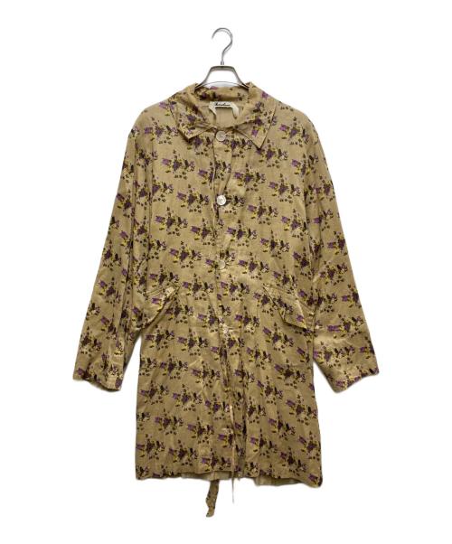 中古・古着通販】Midorikawa (ミドリカワ) 花柄ロングシャツコート