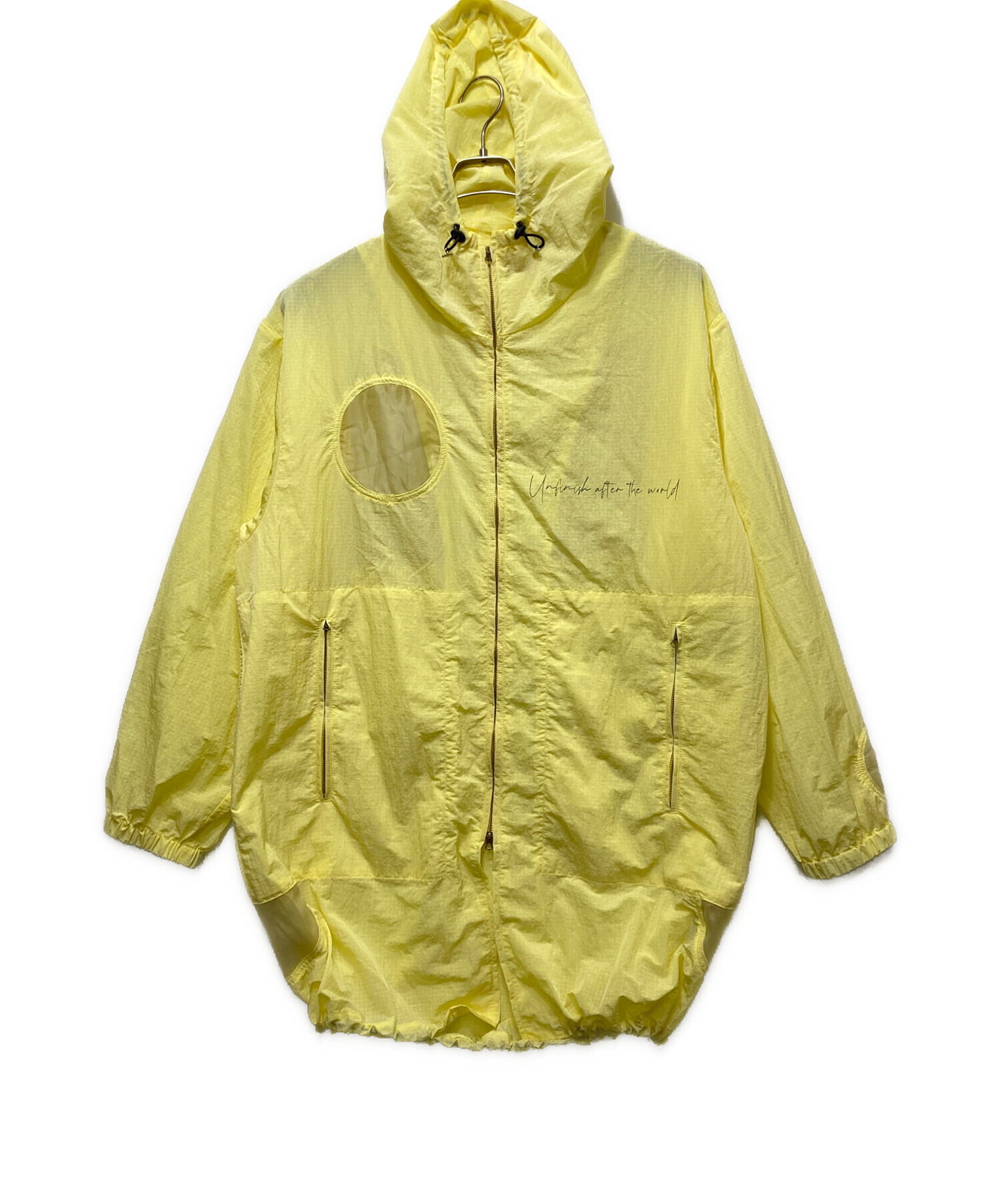 中古・古着通販】Leh (レー) Rain Hood Coat イエロー サイズ:M