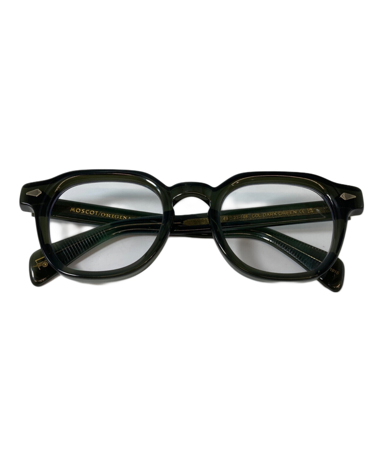 中古・古着通販】MOSCOT (モスコット) DOLT サングラス ダークグリーン