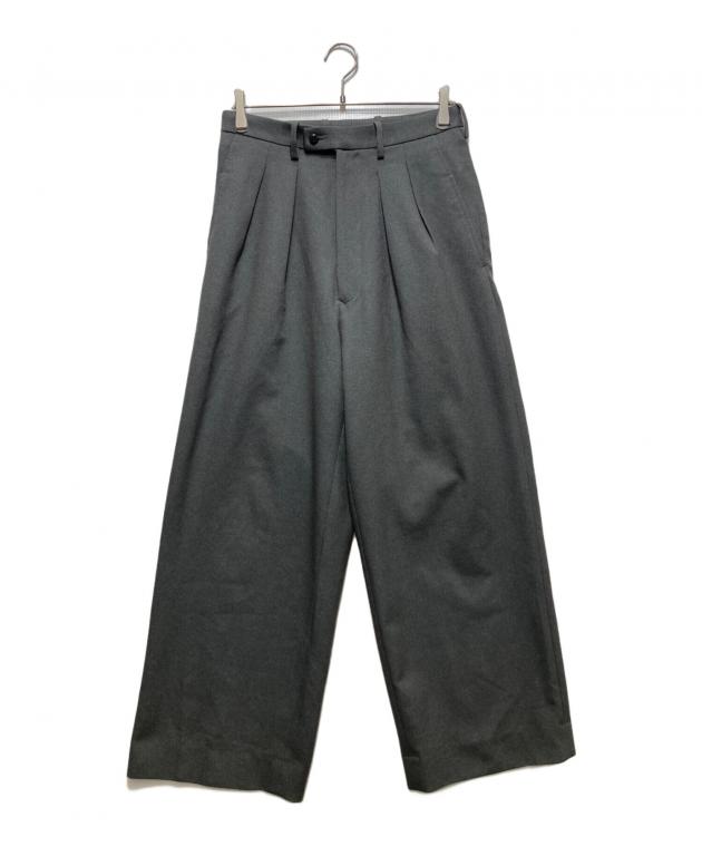 中古・古着通販】M'S BRAQUE (エムズブラック) TUCKED BAGGY PANTS