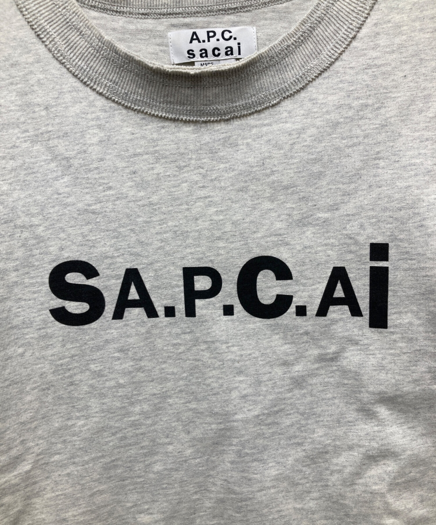 中古・古着通販】A.P.C. (アーペーセー) sacai (サカイ) SIDE ZIP LOGO