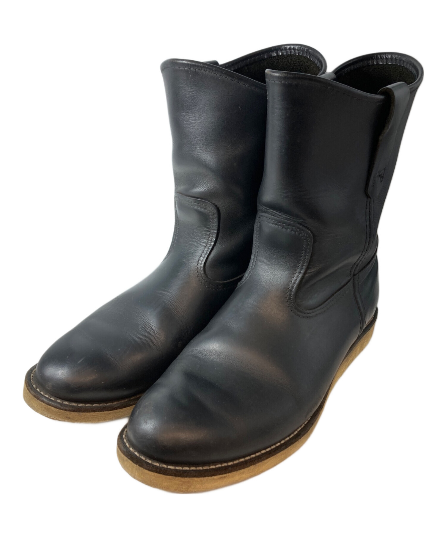 中古・古着通販】RED WING (レッドウィング) ペコスブーツ ブラック