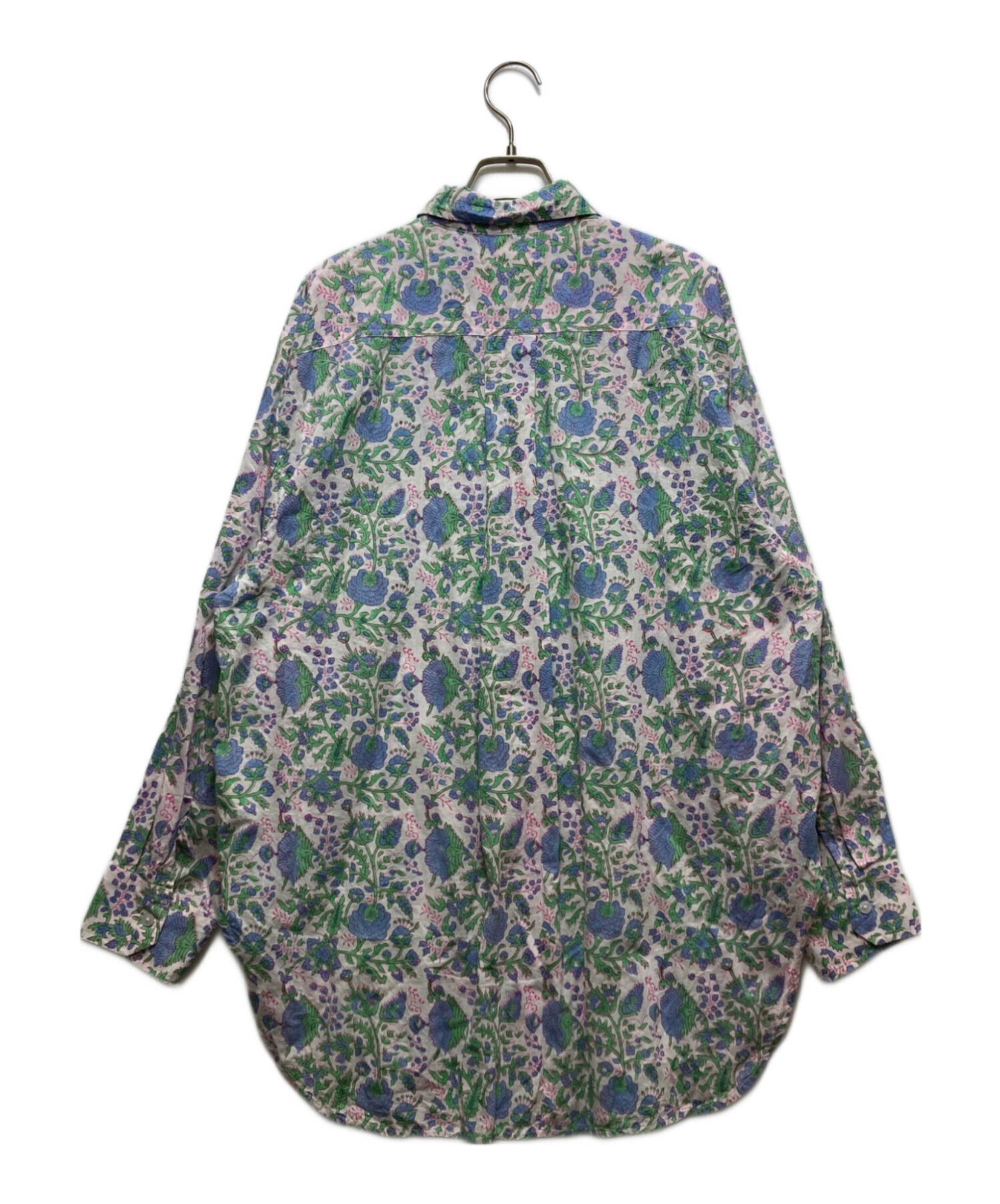 エスゼットブロックプリント SZ Blockprints 長袖シャツブラウス