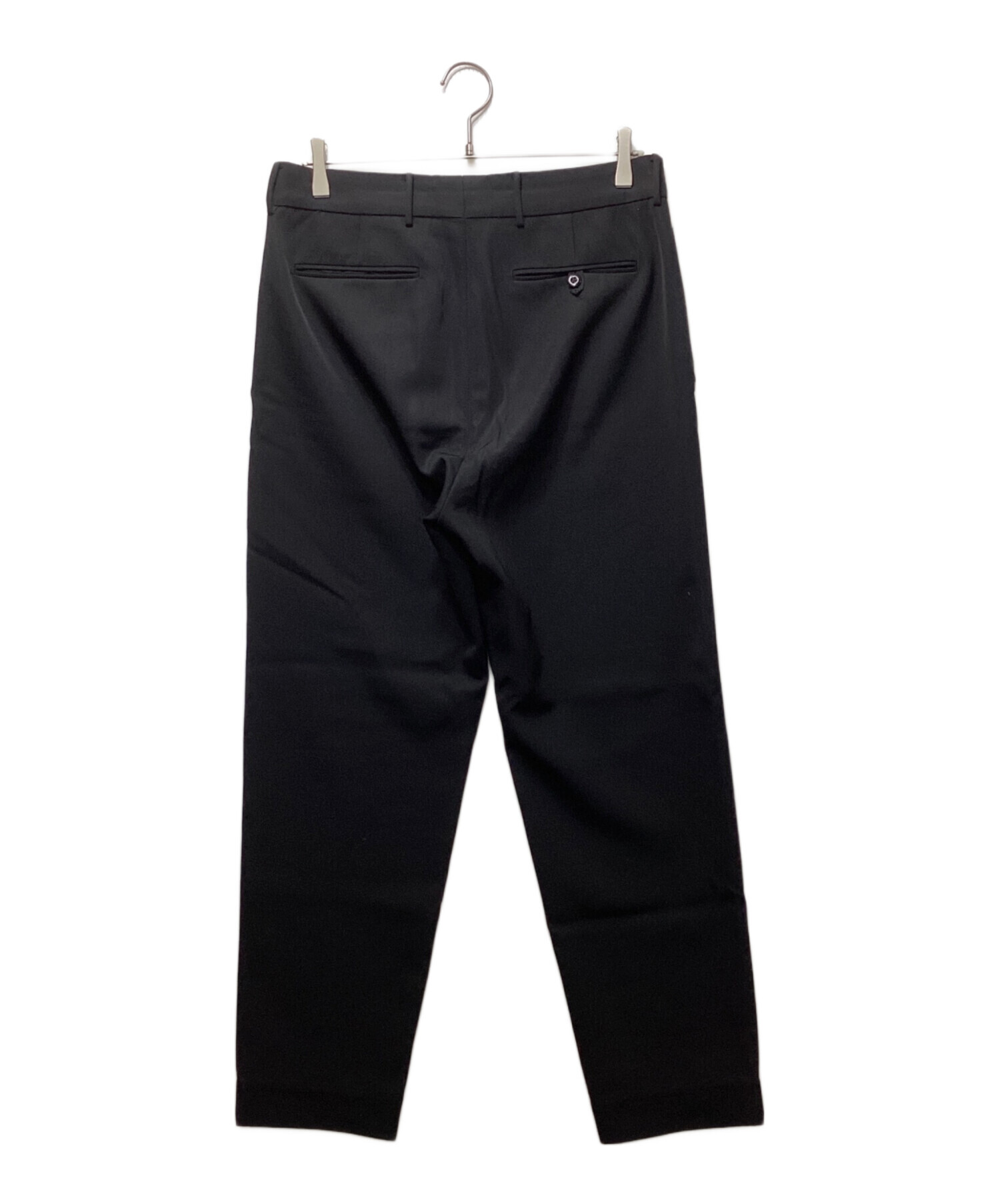 ATON 6 BACK SATIN ベーシックパンツ 中古・古着通販】ATON (エイトン) BACK SATIN BASIC PANTS（バック