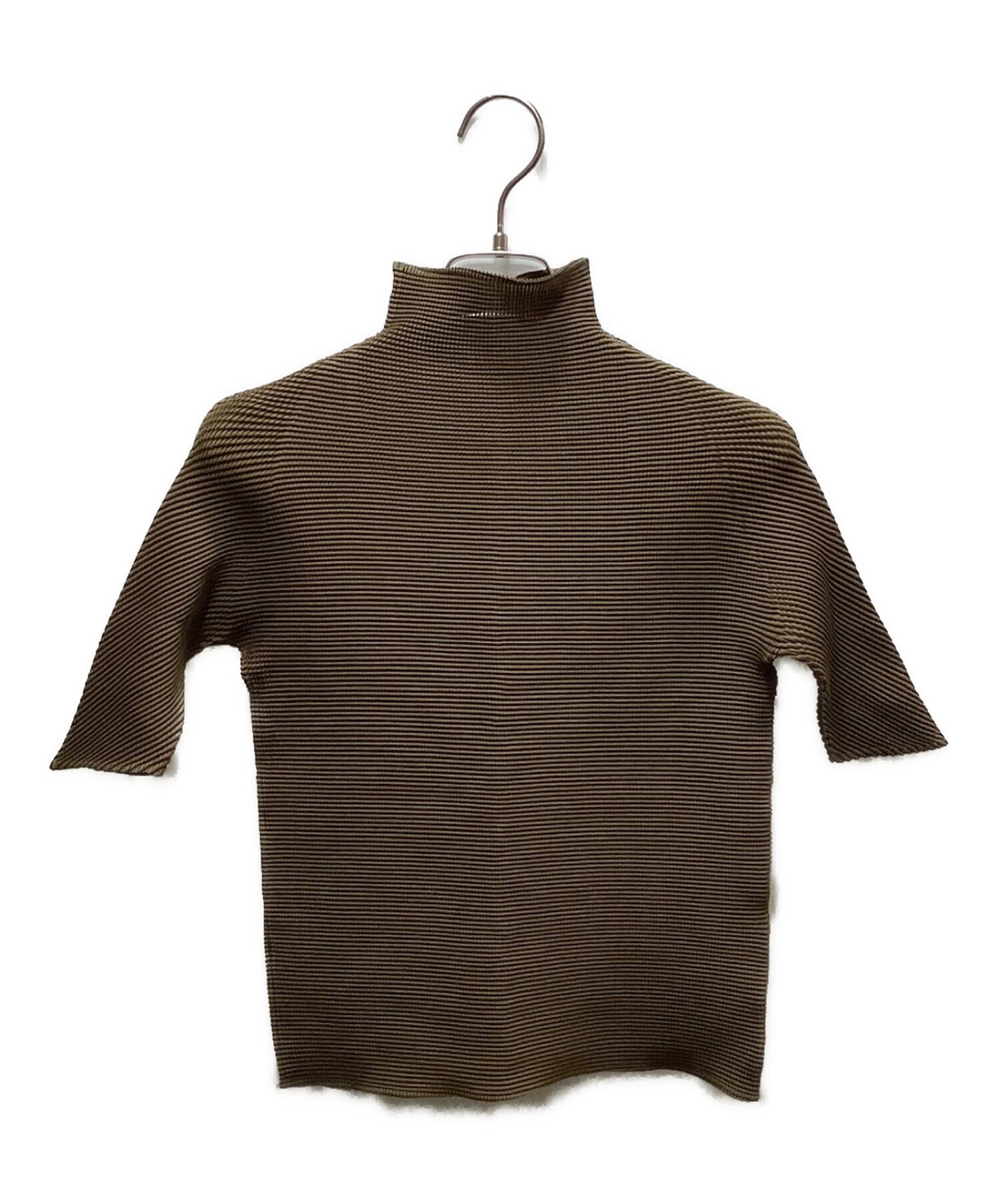 中古・古着通販】ISSEY MIYAKE (イッセイミヤケ) プリーツブラウス 