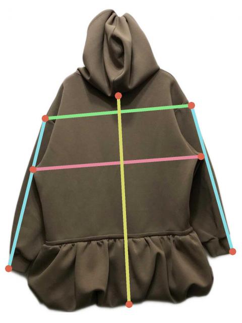 中古・古着通販】THE TOE (ザ・トゥー) Wagner Hoodie Dress