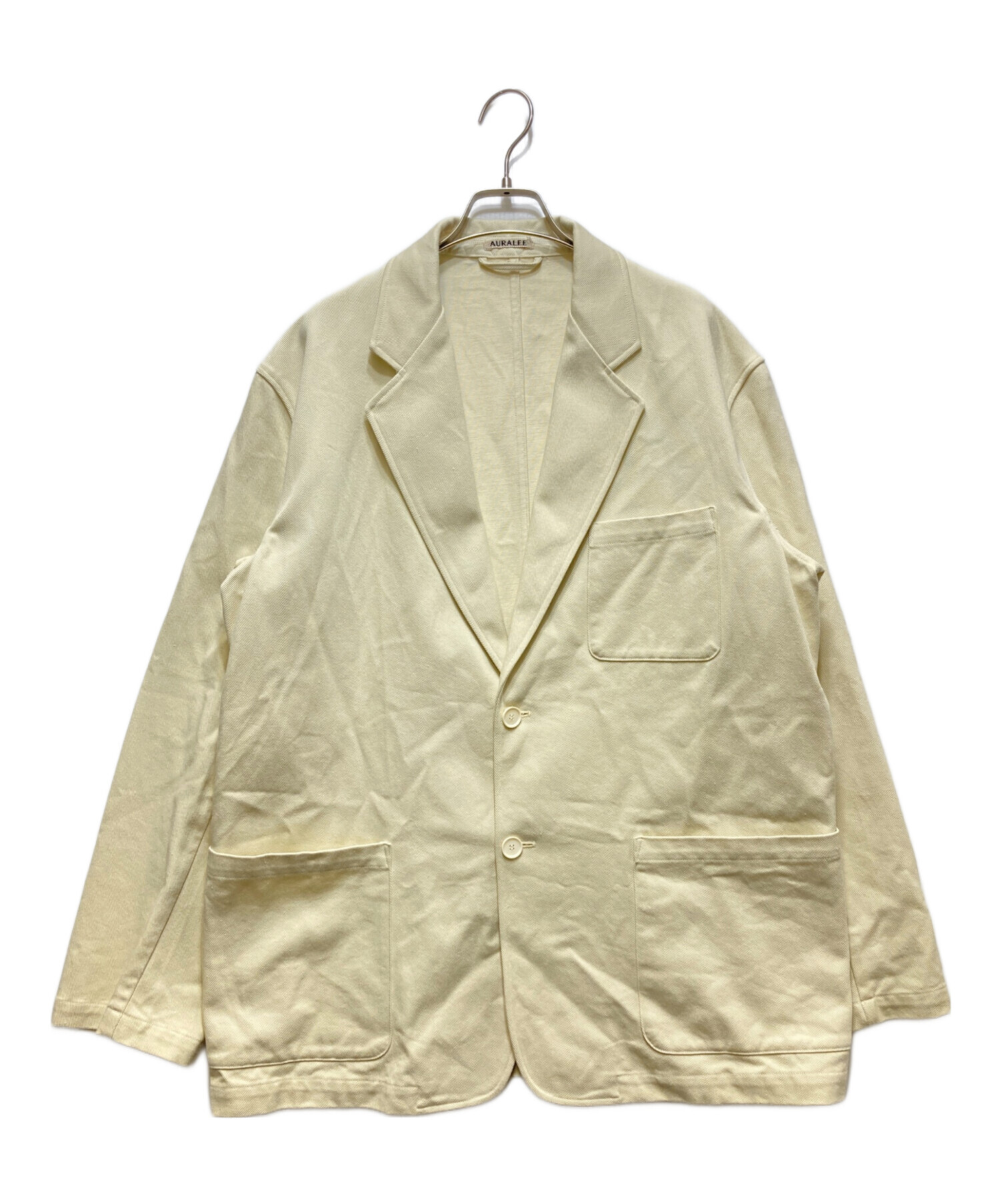 中古・古着通販】AURALEE (オーラリー) LOOSE TWILL OVER JACKET 