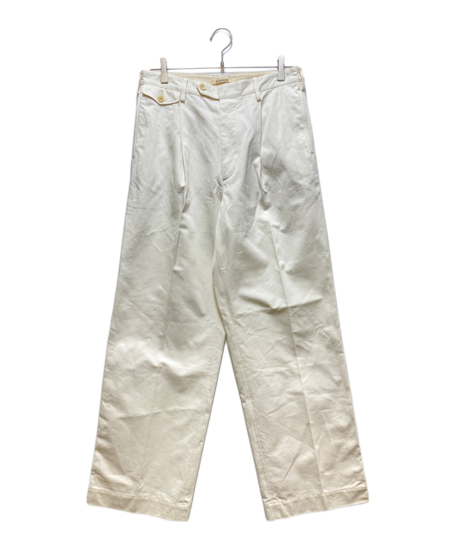 中古・古着通販】AURALEE (オーラリー) WASHED FINX CHINO ONEーTUCK