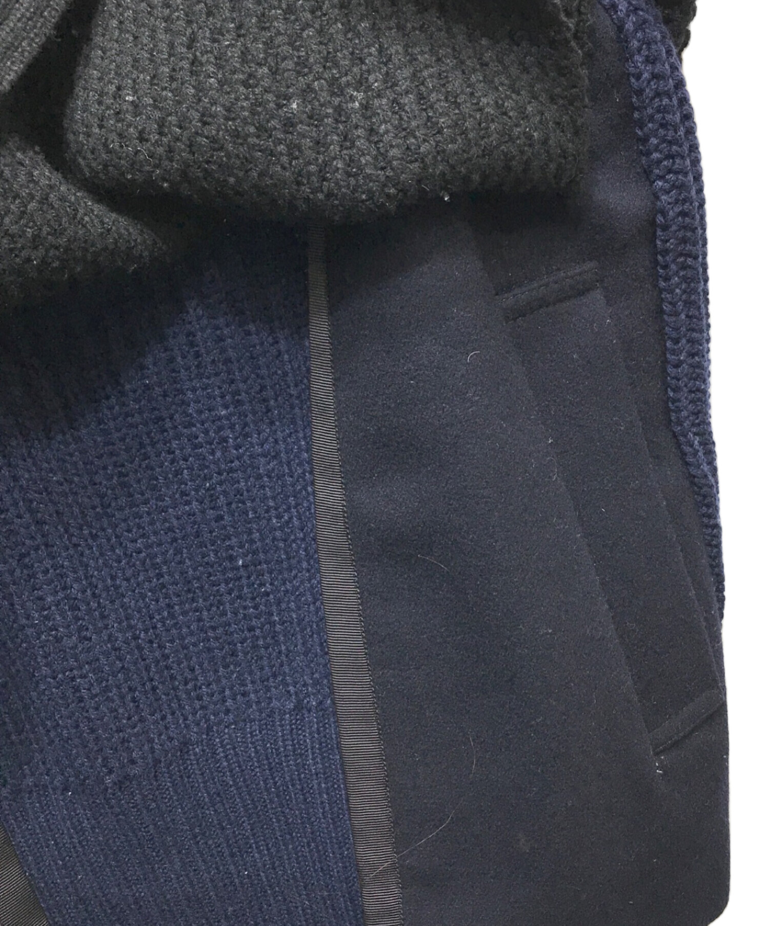 中古・古着通販】sacai (サカイ) 17AW ドッキングニット 17-03278