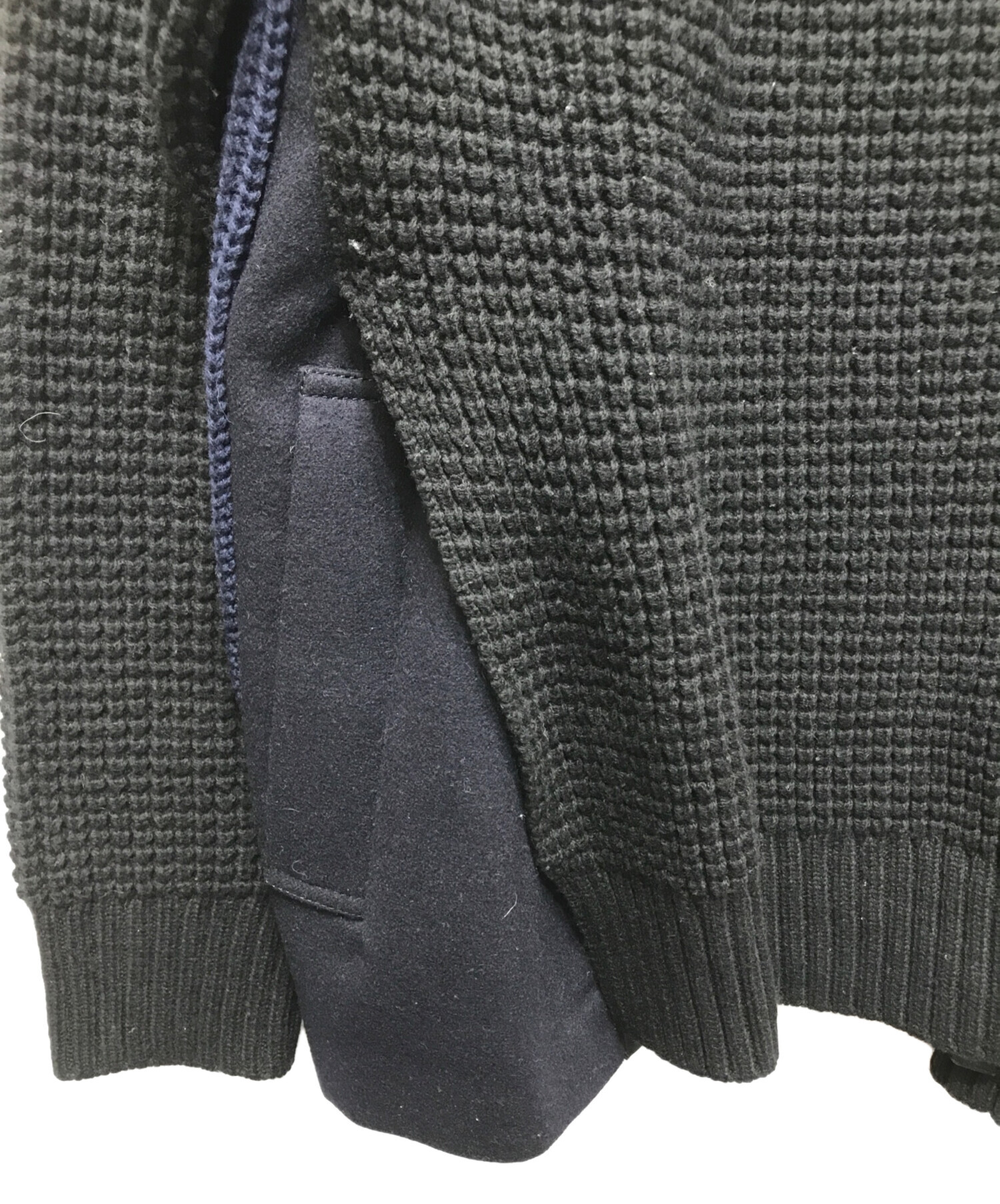 中古・古着通販】sacai (サカイ) 17AW ドッキングニット 17-03278