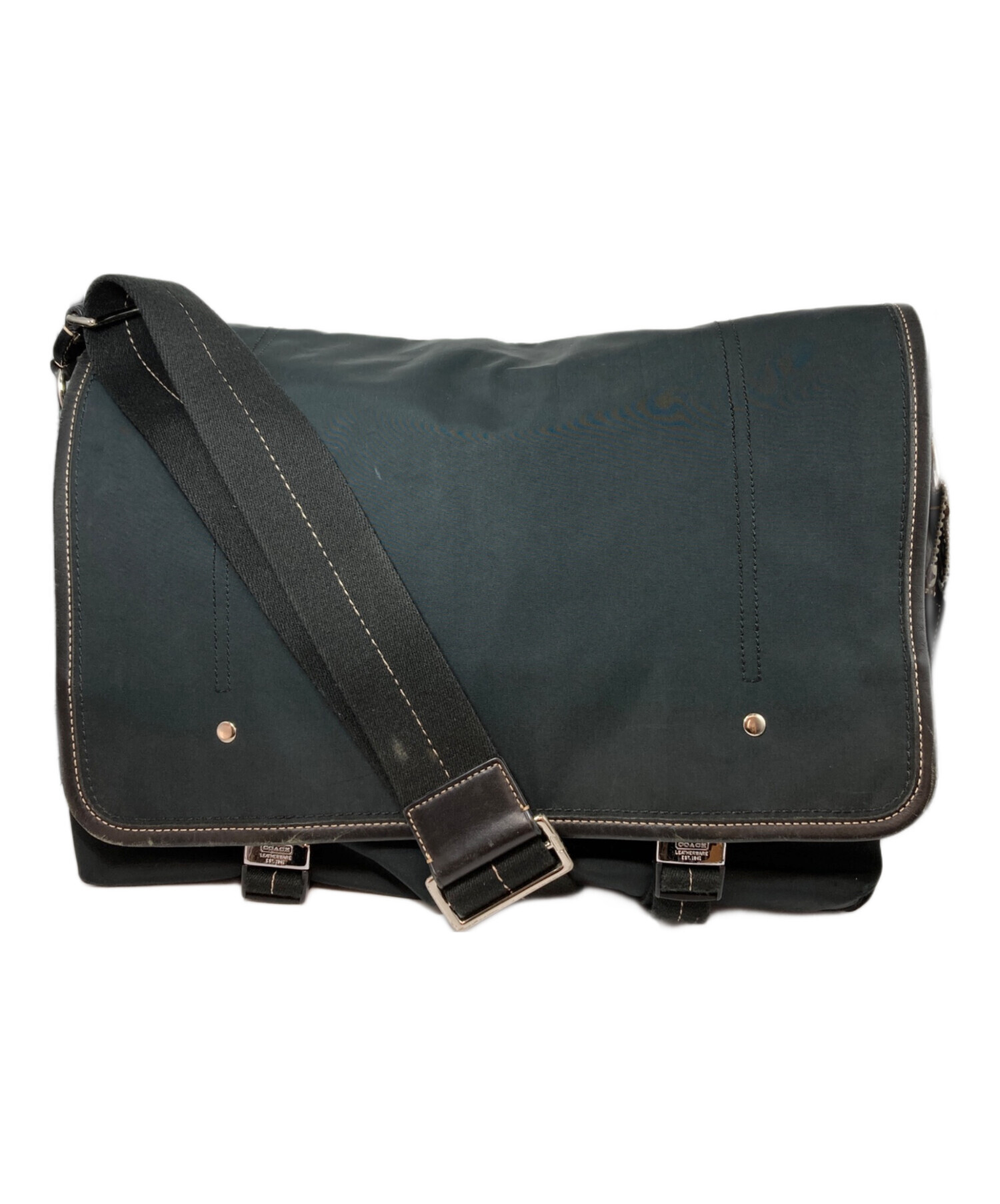中古・古着通販】COACH (コーチ) メッセンジャーバッグ 70122 ブラック