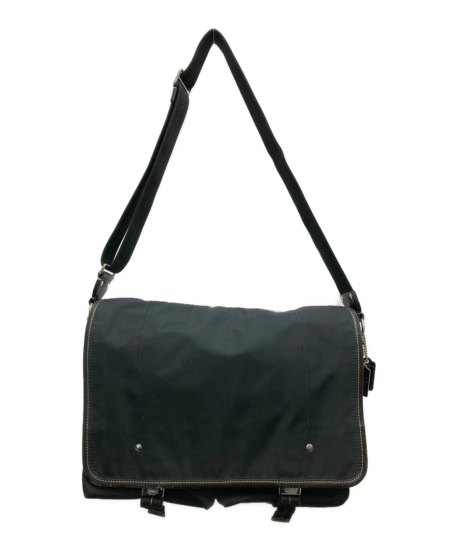 中古・古着通販】COACH (コーチ) メッセンジャーバッグ 70122 ブラック