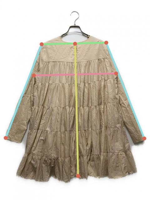 中古・古着通販】Merlette (マーレット) SOLIMAN ティアードワンピース