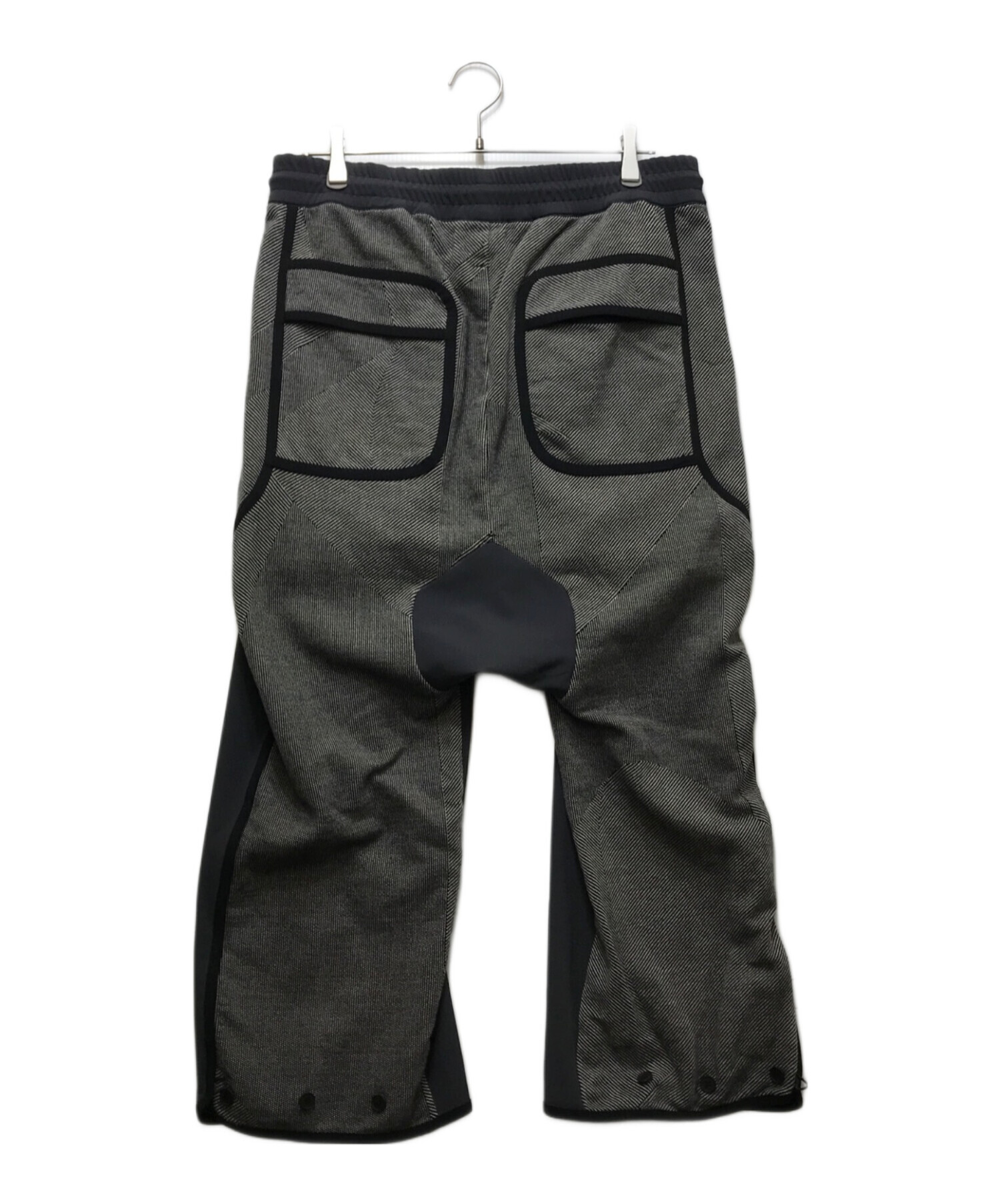 中古・古着通販】BYBORRE (バイボレ) デザインパンツ グレー サイズ:L