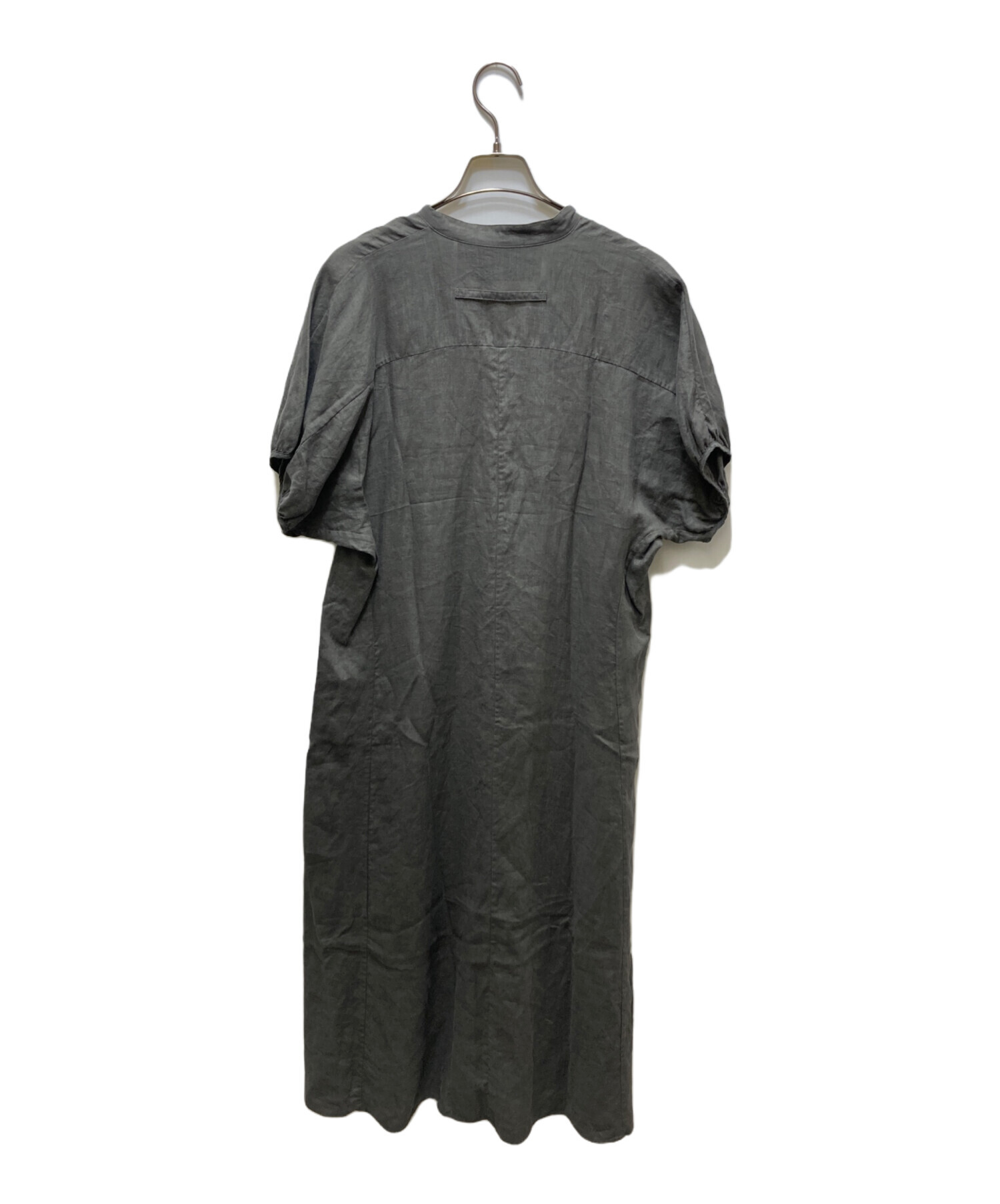 中古・古着通販】TICCA (ティッカ) リネンバルーンスリーブワンピース