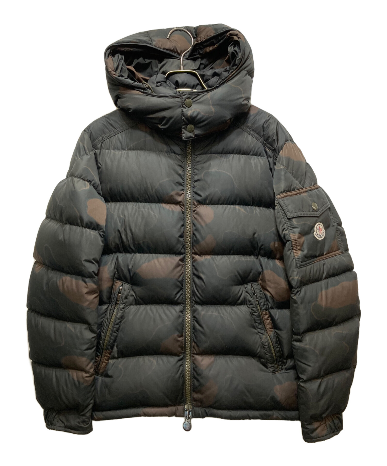 中古・古着通販】MONCLER (モンクレール) マヤ カモ柄ダウンジャケット