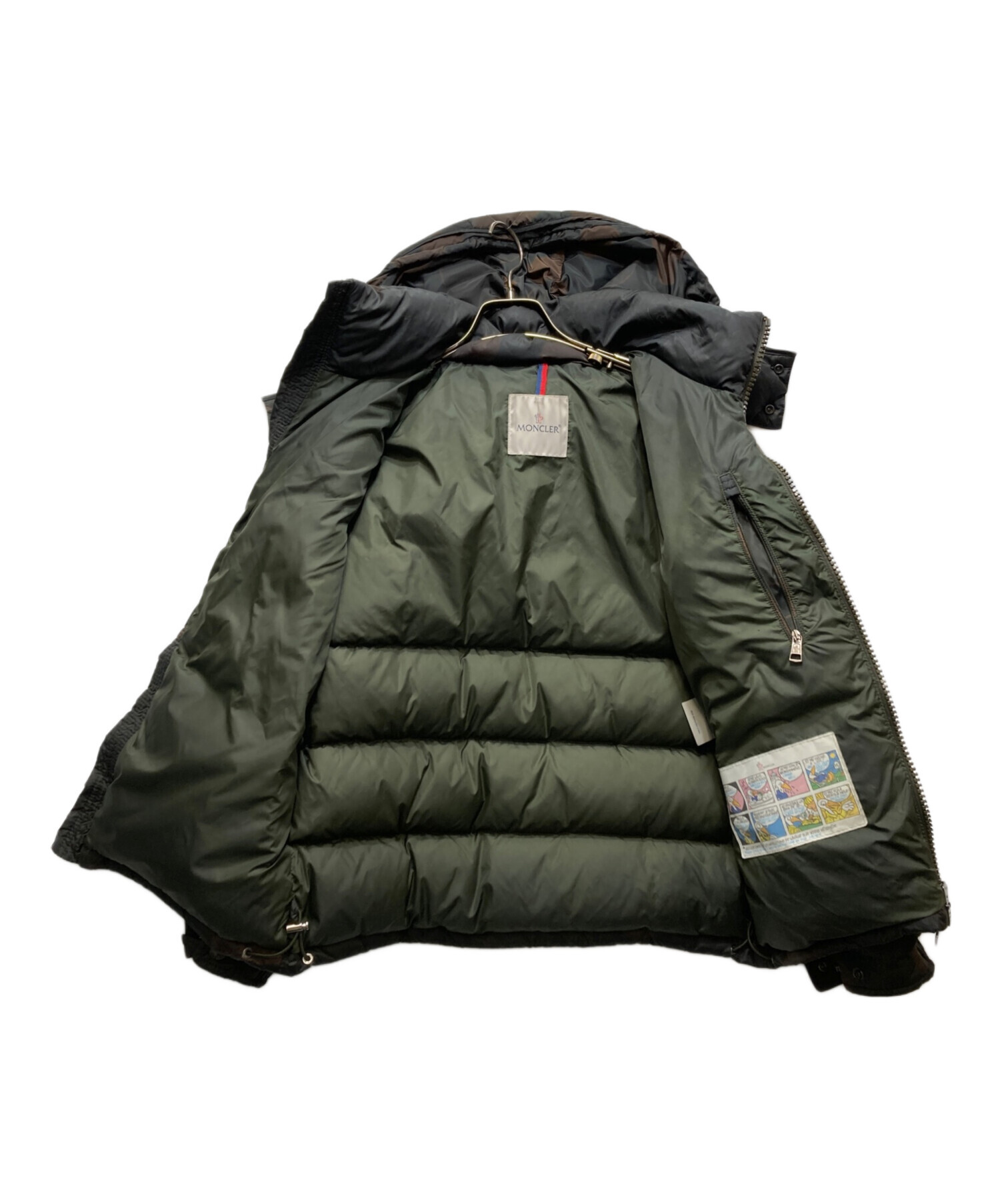 中古・古着通販】MONCLER (モンクレール) マヤ カモ柄ダウンジャケット