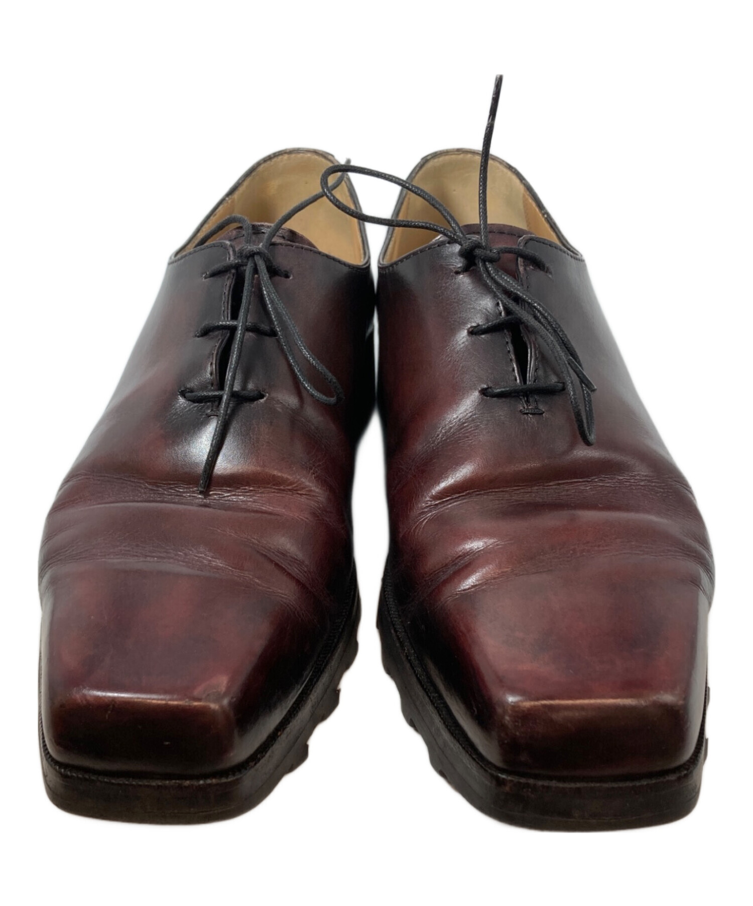 Berluti/ベルルッティ/ウルティマ/ブラウン/レザーシューズ 中古・古着通販】Berluti (ベルルッティ) ウルティマ スクエアトゥ
