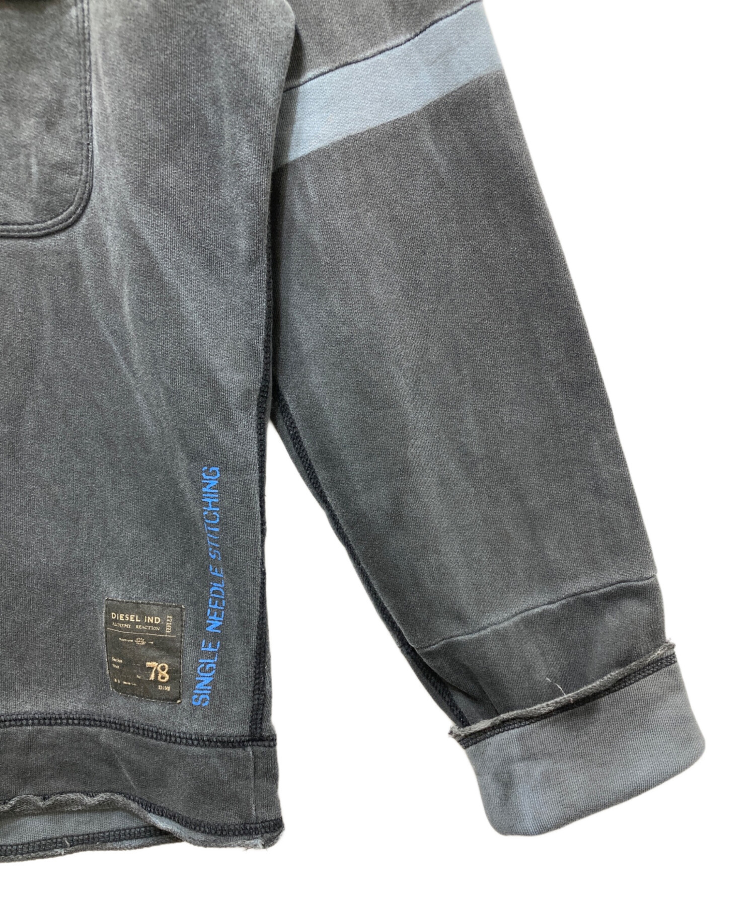中古・古着通販】DIESEL (ディーゼル) ハーフジップパーカー Y2K 00'S