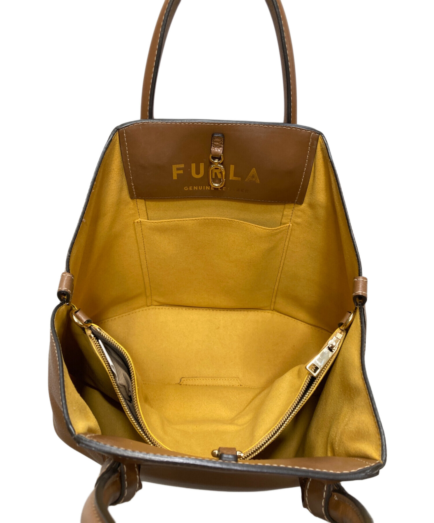 中古・古着通販】FURLA (フルラ) ミアステラ 2WAYバッグ ブラウン