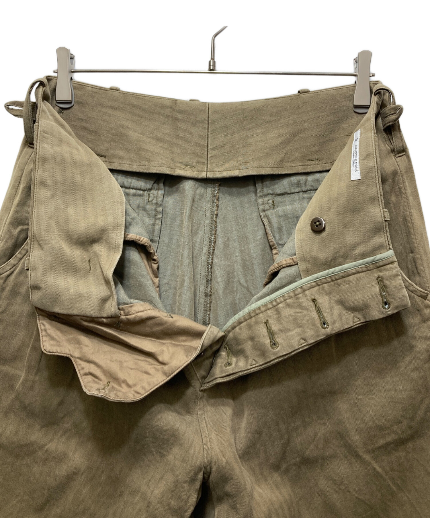 中古・古着通販】MAATEE&SONS (マーティーアンドサンズ) CHINO TROUSER