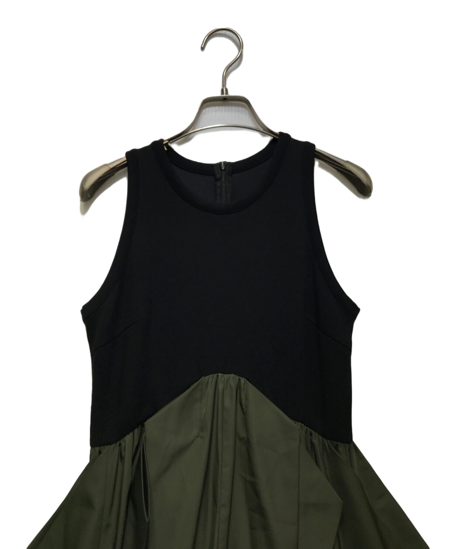 中古・古着通販】UN3D. (アンスリード) CURVE LINE TUCK SLEEVELESS OP
