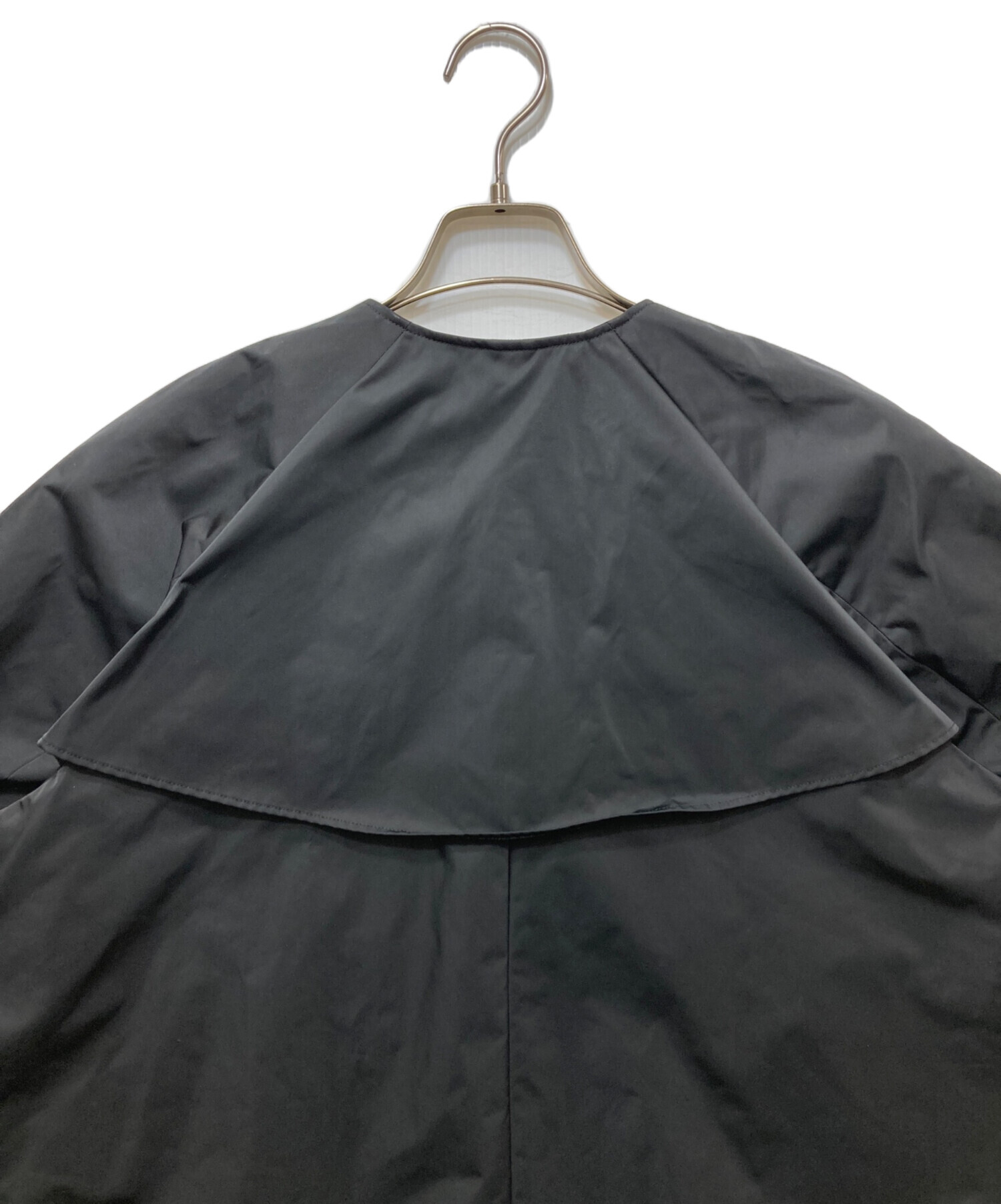 中古・古着通販】ENFOLD (エンフォルド) CIRCLE-ARM BLOUSON ブラック 