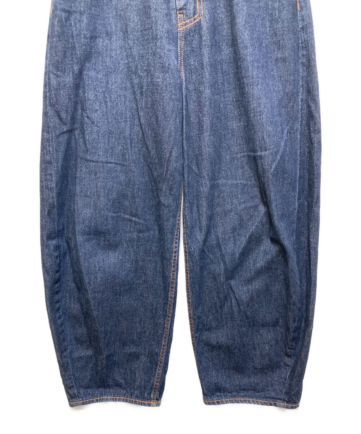 muu様 ナゴンスタンス nagonstans カーブデニム 中古・古着通販】nagonstans (ナゴンスタンス) curve denim trousers
