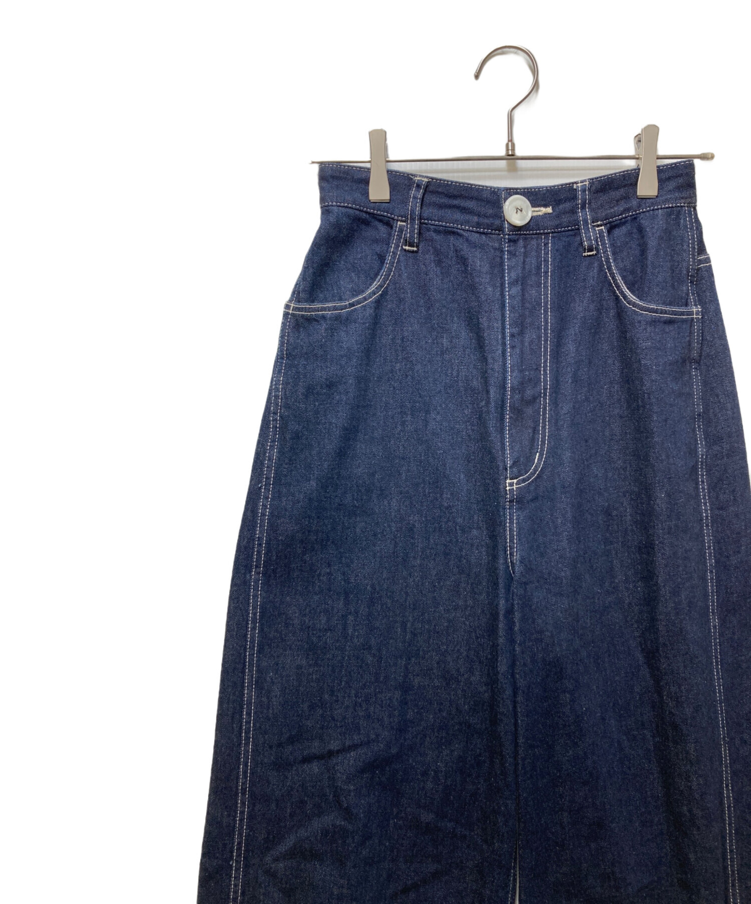 中古・古着通販】nagonstans (ナゴンスタンス) wide denim pants 24SS