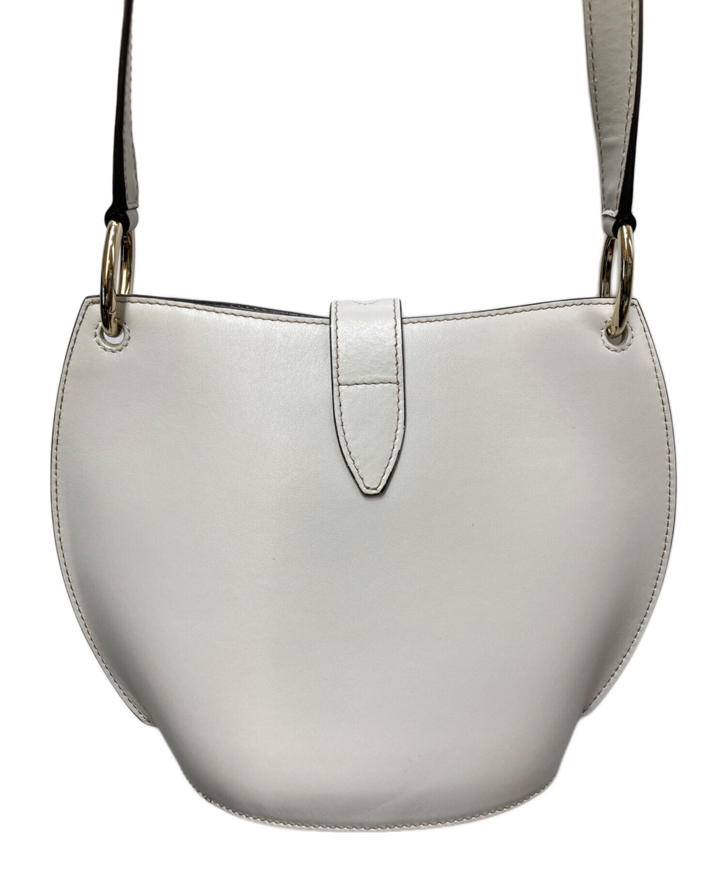 中古・古着通販】FURLA (フルラ) UNICAクロスボディバッグ アイボリー 