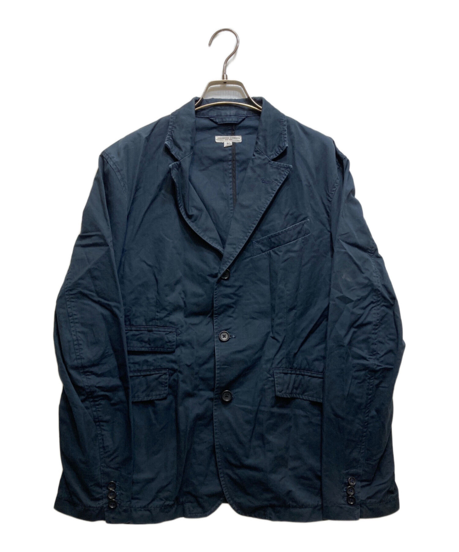 ENGINEERED GARMENTS ネイビー リネンジャケット M 中古・古着通販】Engineered Garments (エンジニアド ガーメンツ