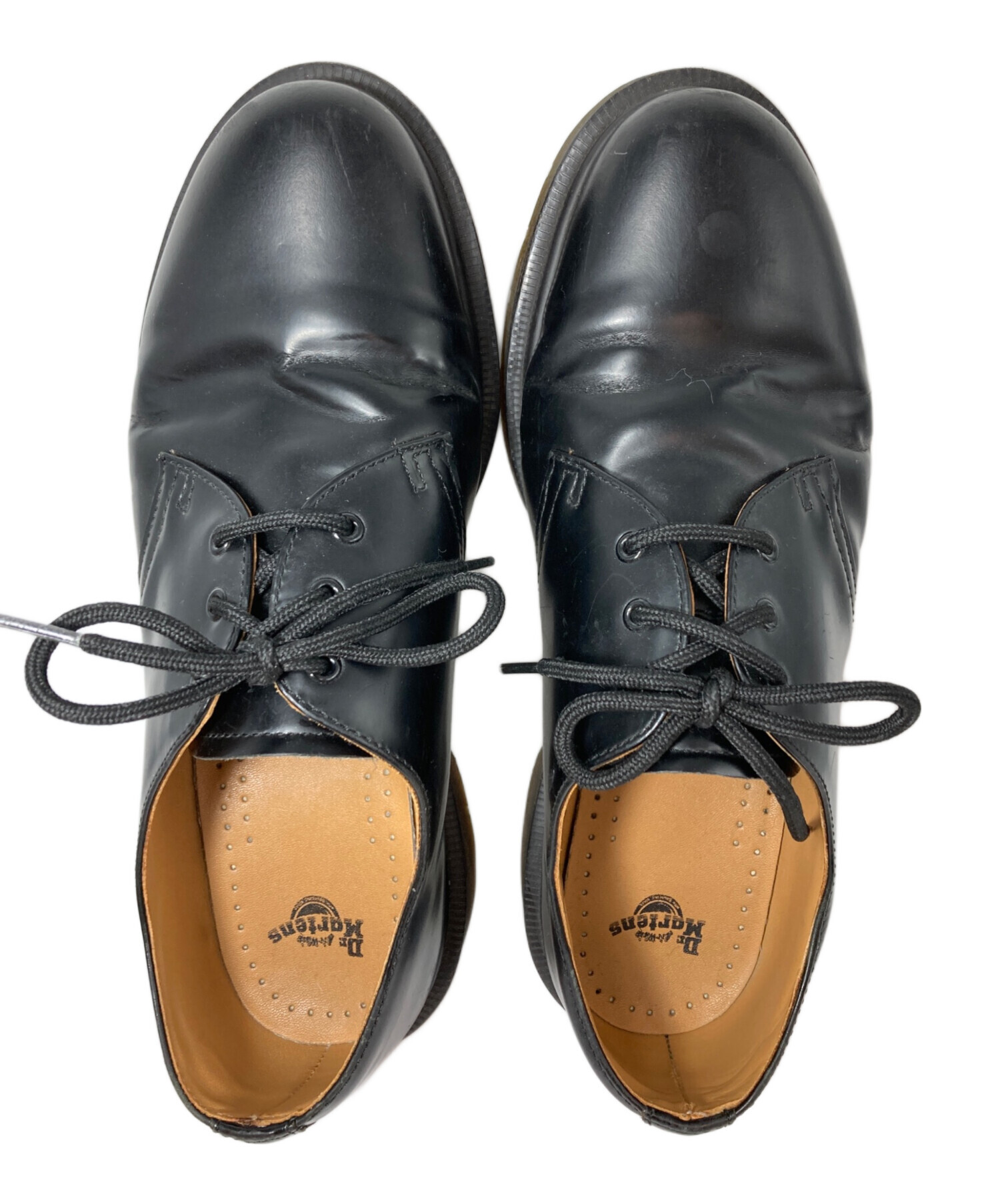 [美品]Dr. Martens 26cm 3ホール シューズ ブラック 中古・古着通販】Dr.Martens (ドクターマーチン) 3ホールレザー