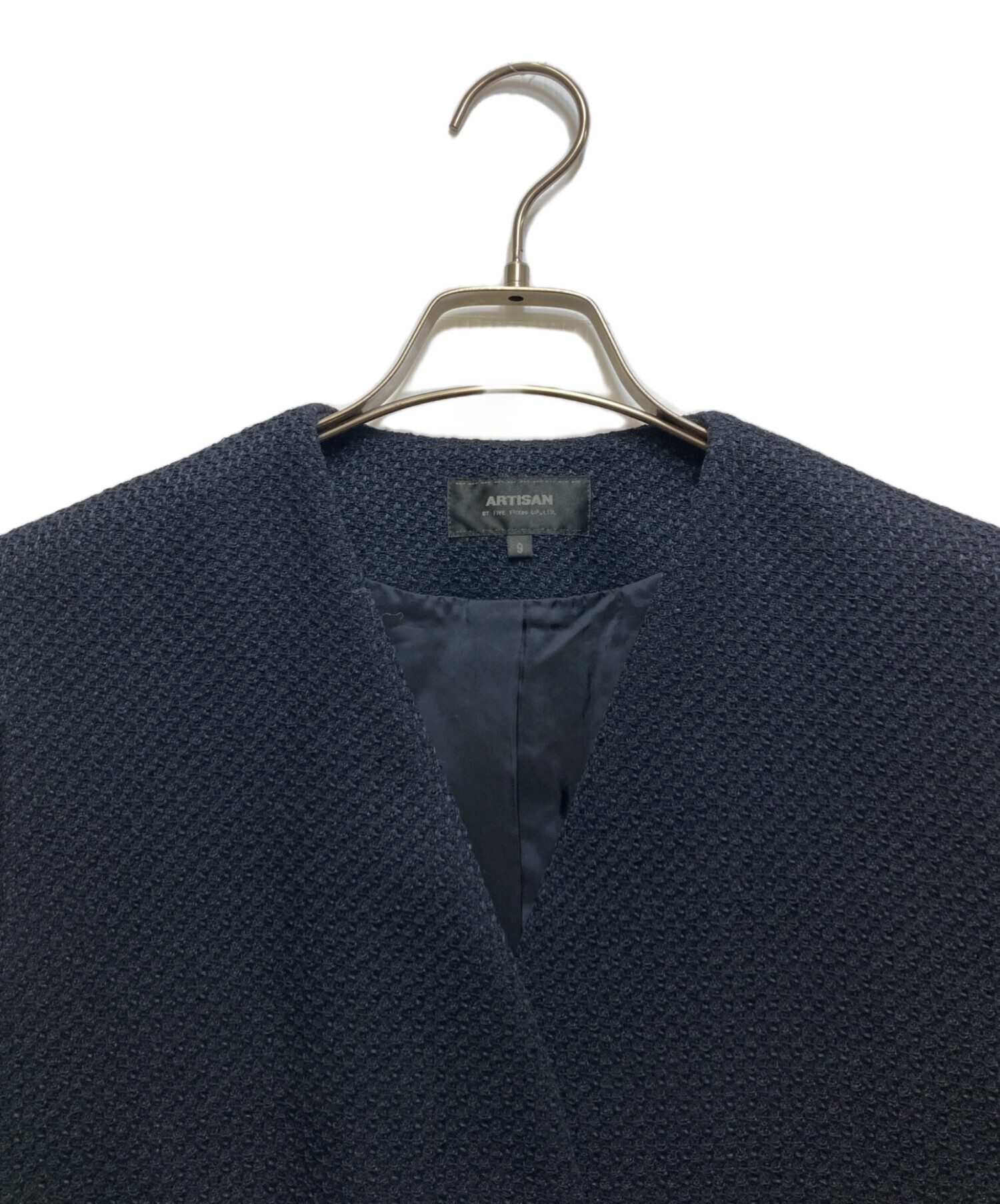 中古・古着通販】ARTISAN (アルチザン) Vネック フリンジベスト
