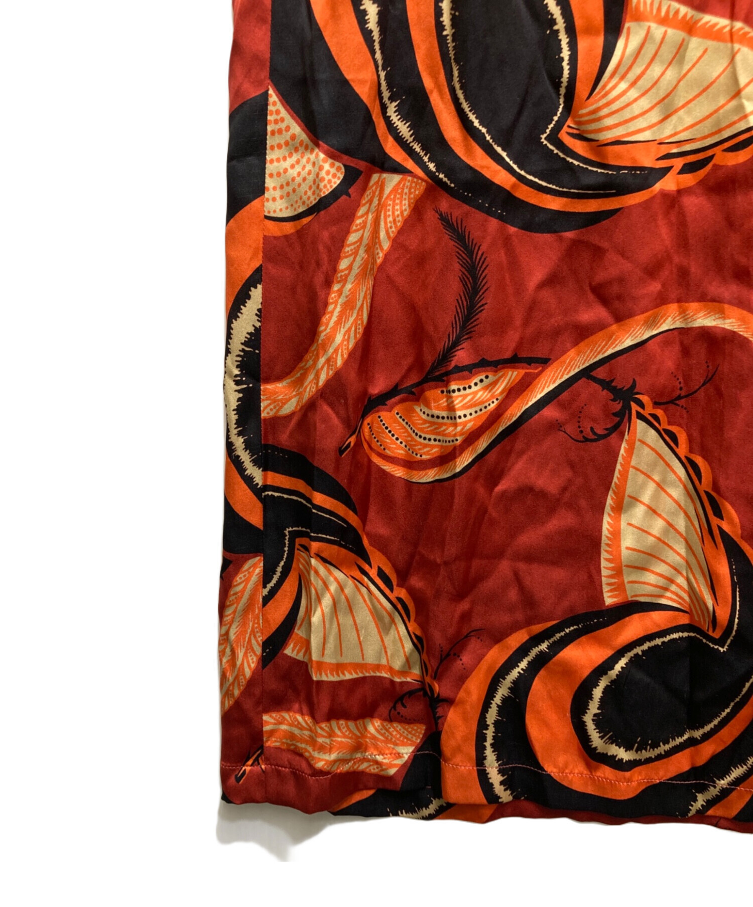 ドリスヴァンノッテン　シルク　スカート 中古・古着通販】DRIES VAN NOTEN (ドリスヴァンノッテン) 総柄シルク