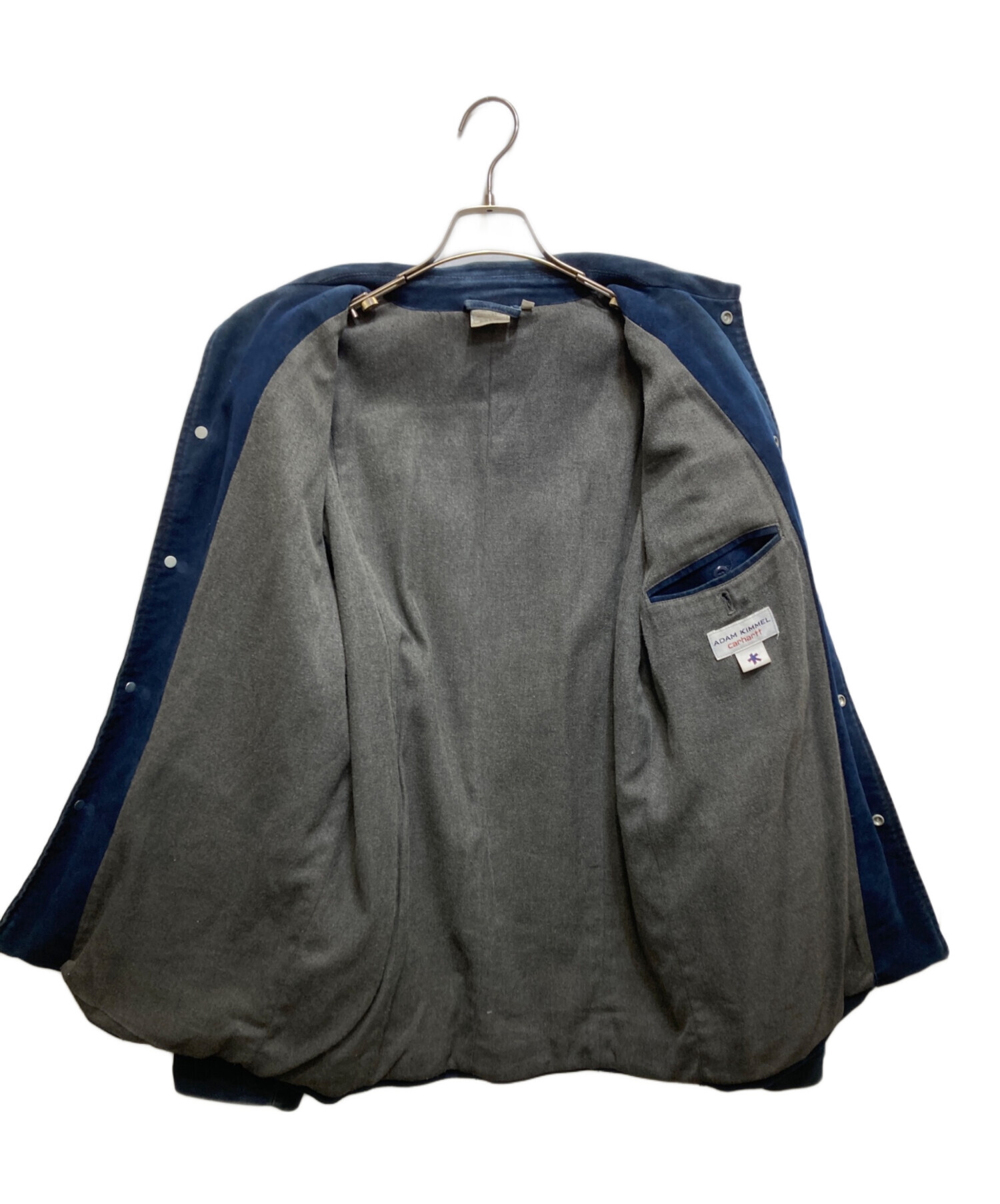 ADAM KIMMEL Carhartt モールスキン　カバーオール　ジャケット 中古・古着通販】CarHartt (カーハート) ADAM KIMMEL (アダムキメル