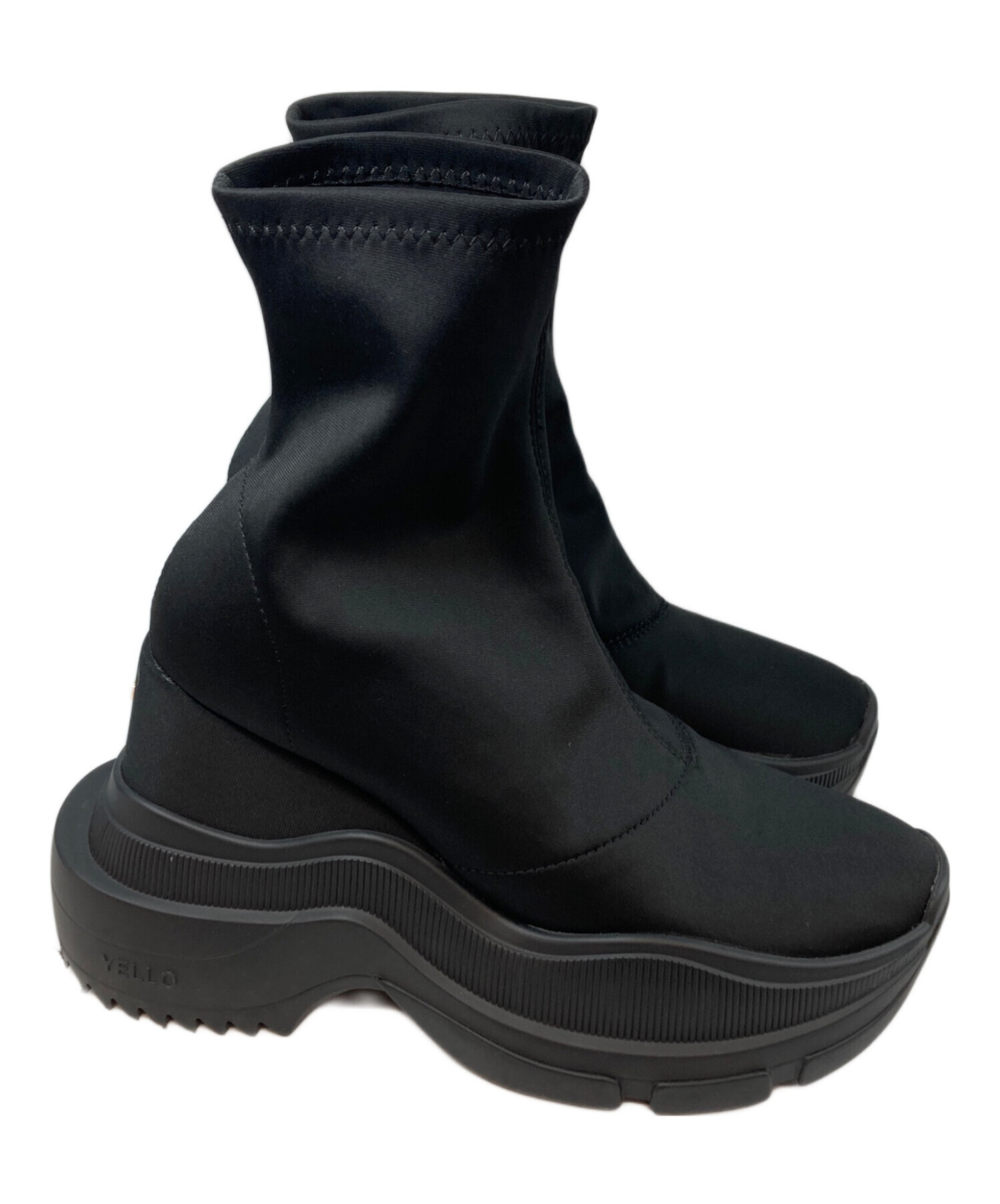 中古・古着通販】YELLO (イエロ) GILL PLATFORM SANDALS(ギル