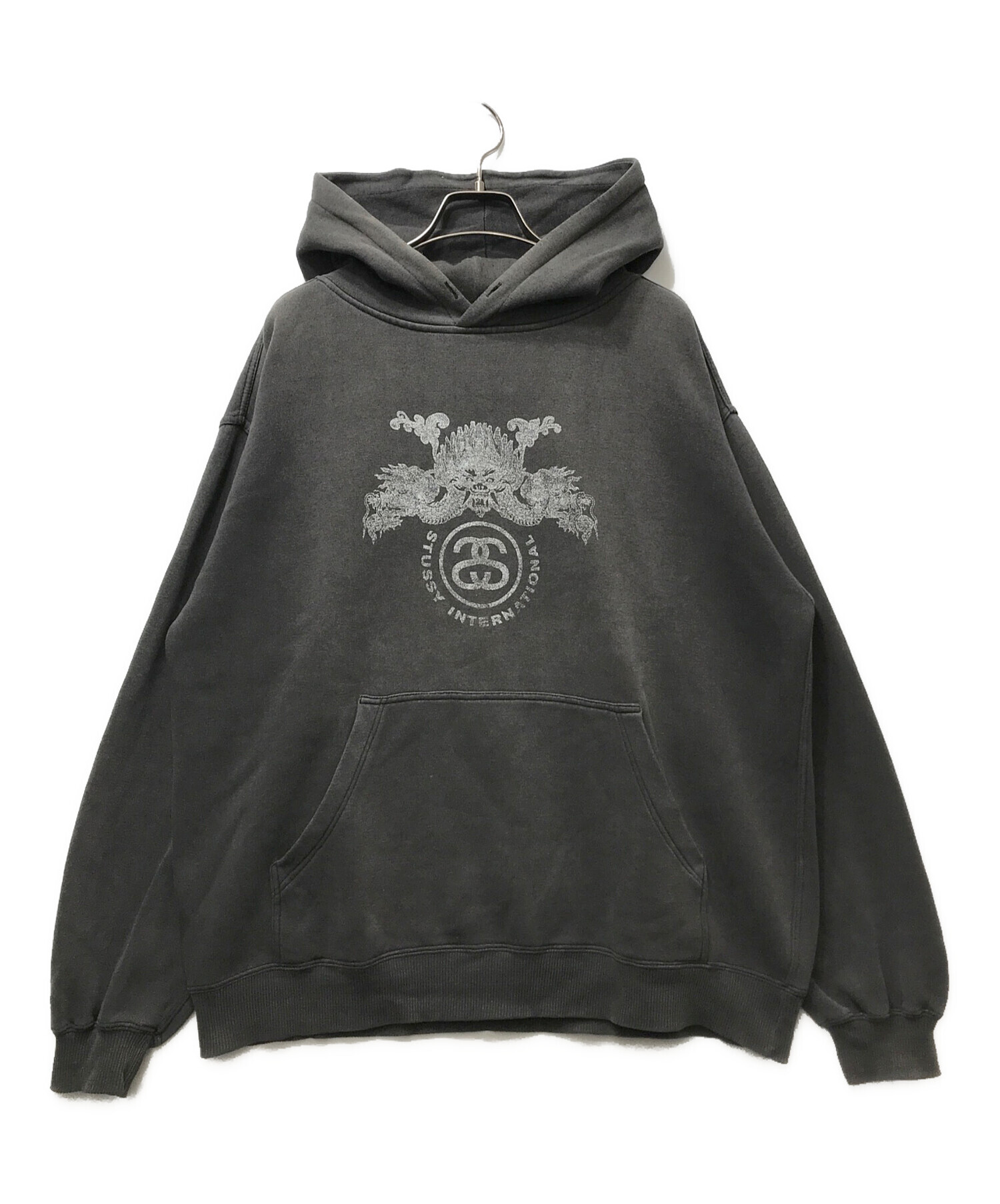 ブ*ト様 STUSSY ドラゴン バックプリント パーカー 中古・古着通販】stussy (ステューシー) ドラゴンプリント スウェット