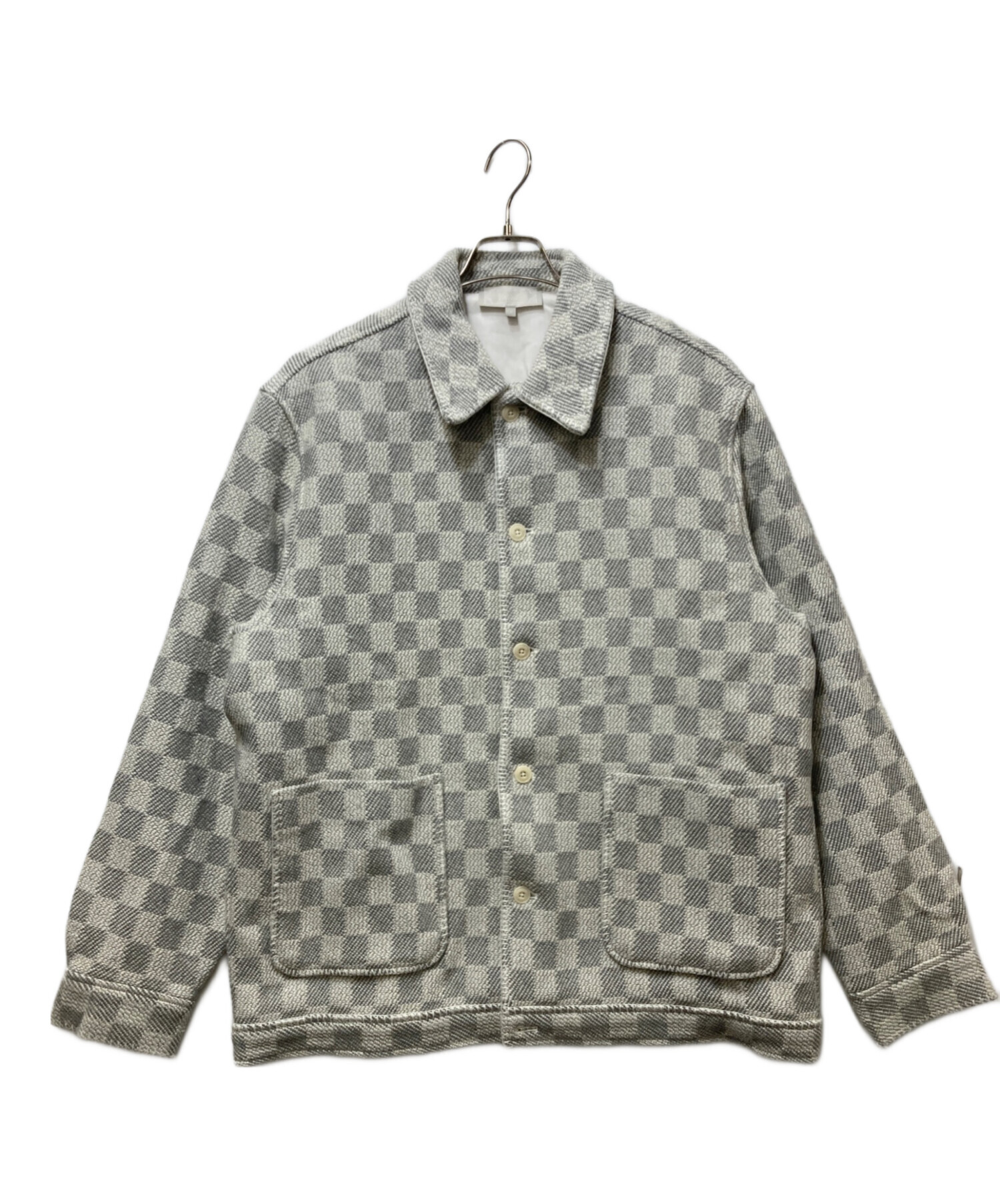 【*】様 KITH キス　ブラッシュド プレイド　シェリダン　シャツジャケット 中古・古着通販】KITH (キス) Check Boucle Boxy Collared Overshirt