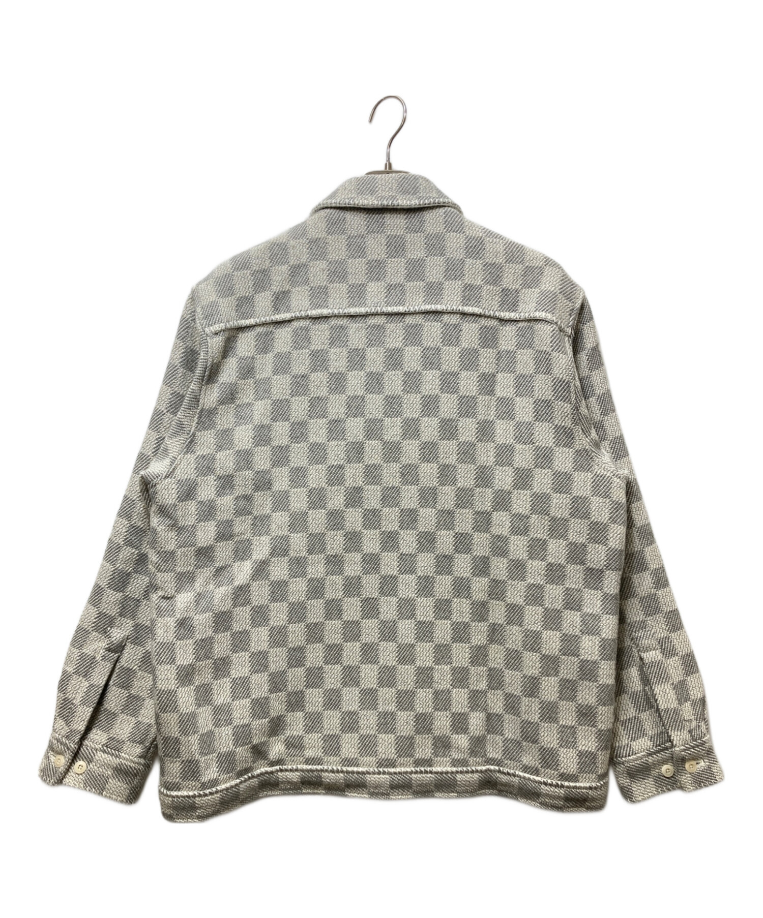 中古・古着通販】KITH (キス) Check Boucle Boxy Collared Overshirt
